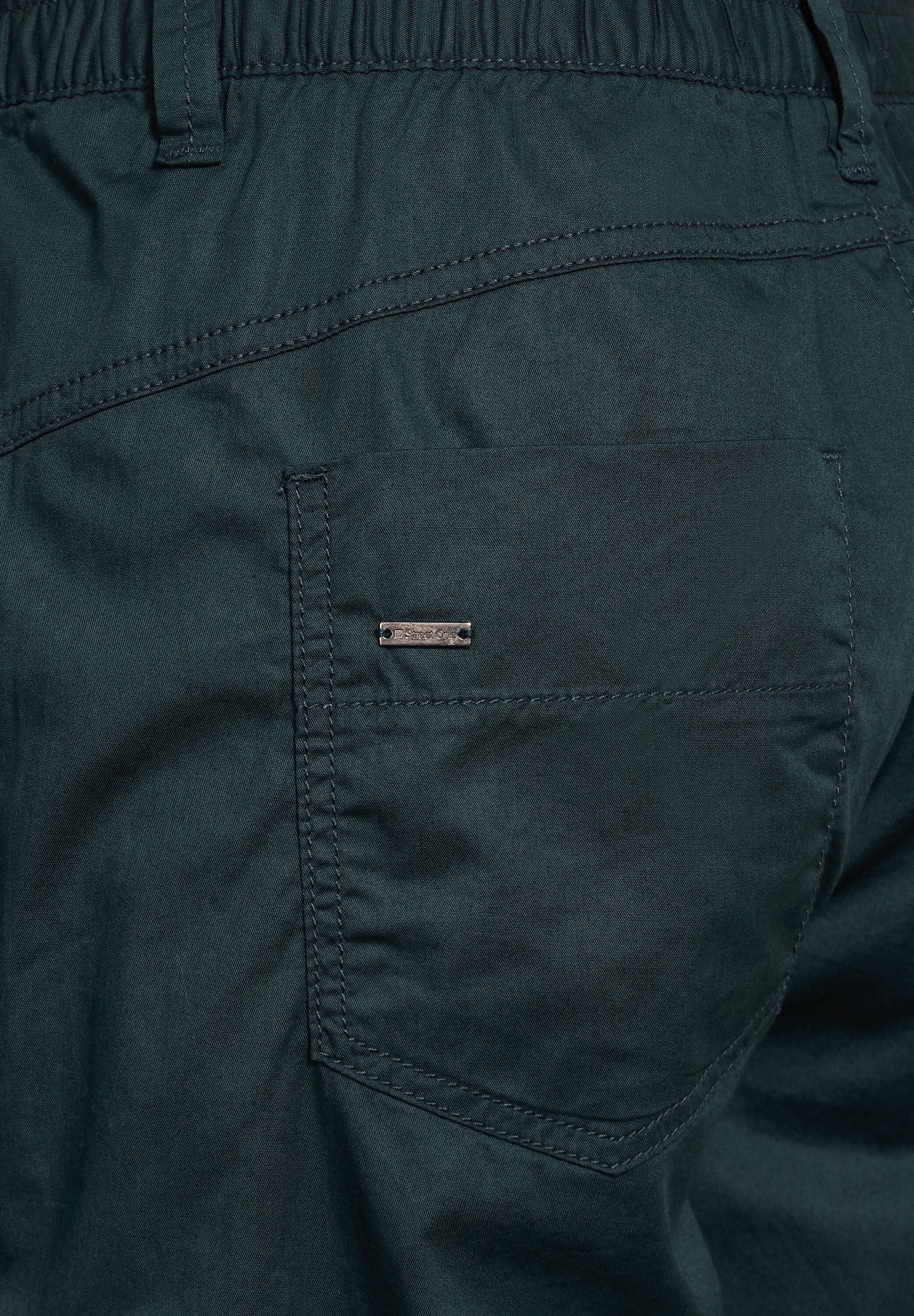 STREET ONE Stoffhose »Style Bonny«, in 3/4 Länge mit Stretch
