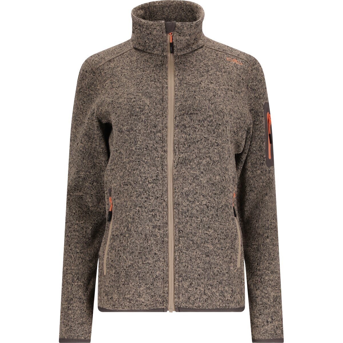 CMP Strickfleecejacke, (1 St.), Wärmeisolierend & Schnell trocknend & Atmungsaktiv