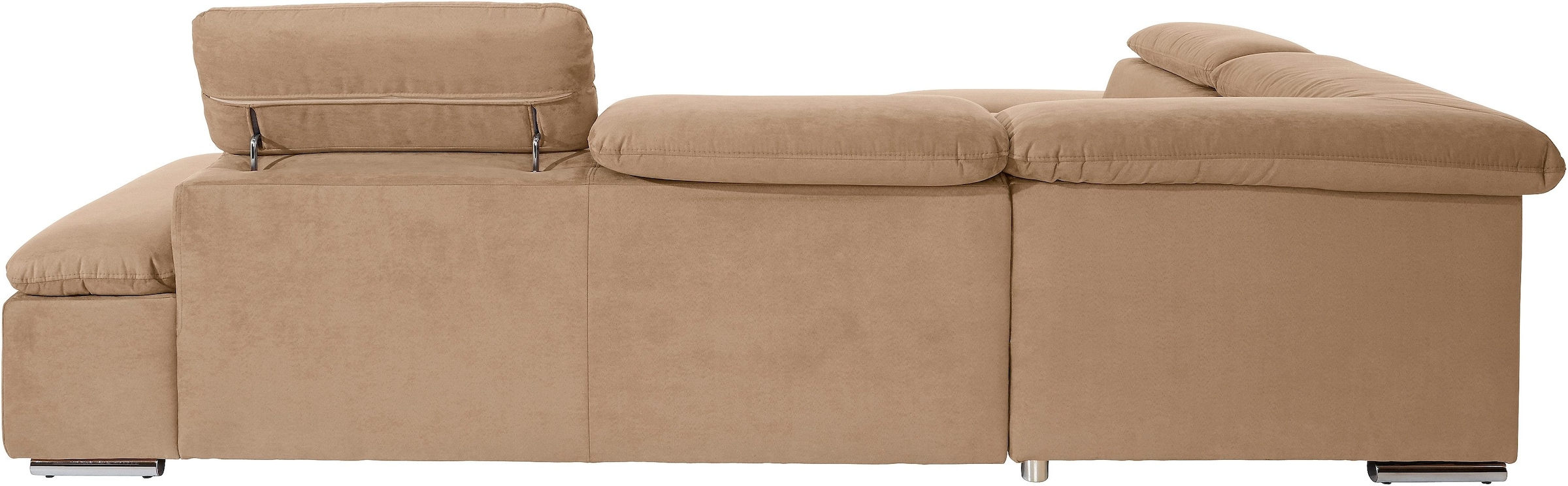 sit&more Ecksofa »Alcatraz L-Form«, wahlweise mit Bettfunktion