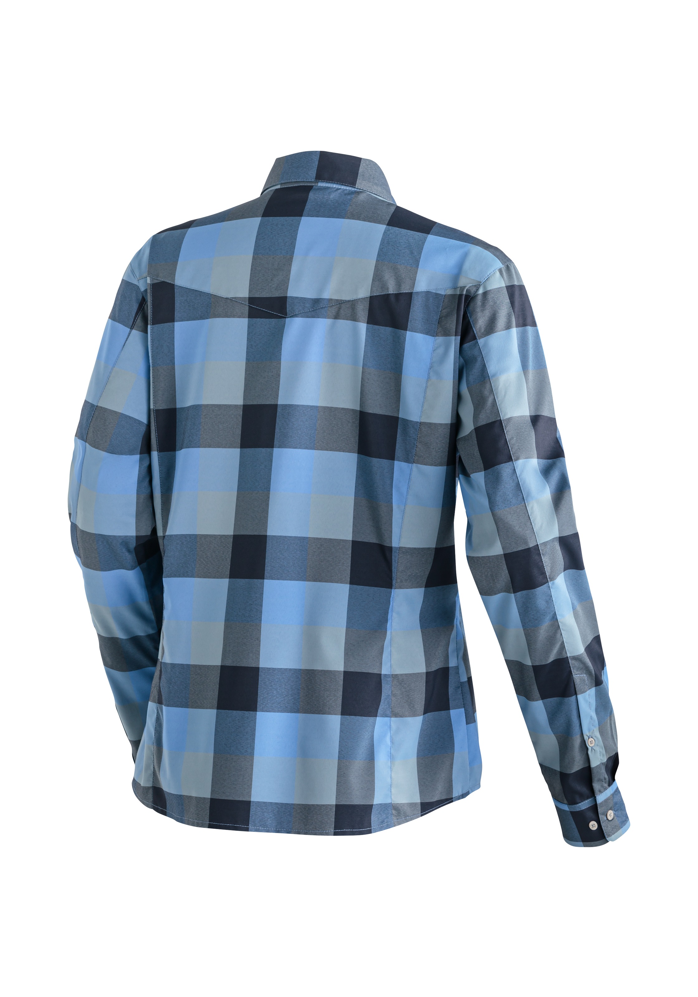 Maier Sports Outdoorbluse »Kendra L/S W«, Damen Langarmbluse, pflegeleichte Karobluse