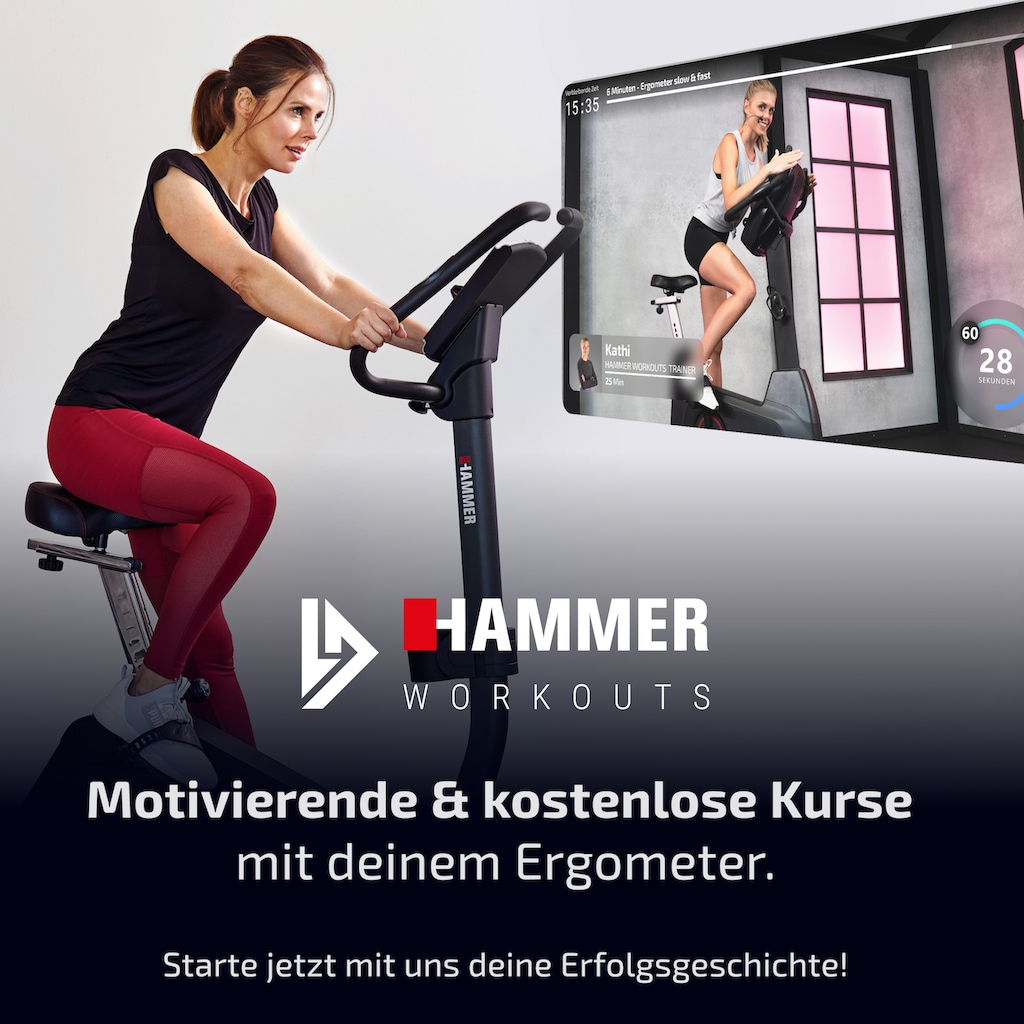 Hammer Liege-Heimtrainer »CleverFold RC5«