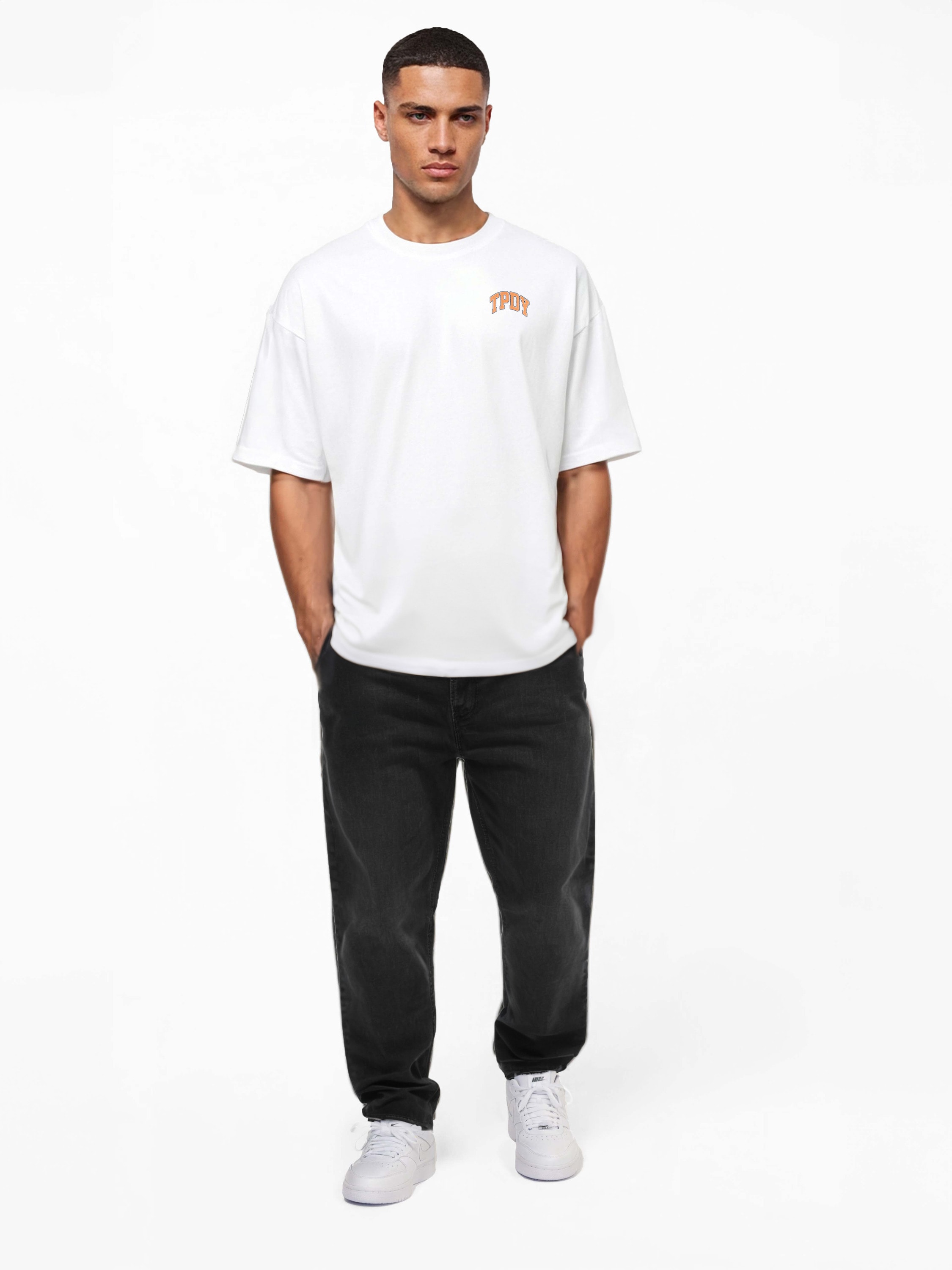 trueprodigy Oversize-Shirt »Arin Logo Print Oversized Rundhals«