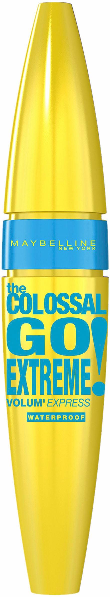 MAYBELLINE NEW YORK Mascara ♕ »Mascara VEX Colossal Go bei Doppel-Pump-Wimpernbürste Waterproof«, Extreme