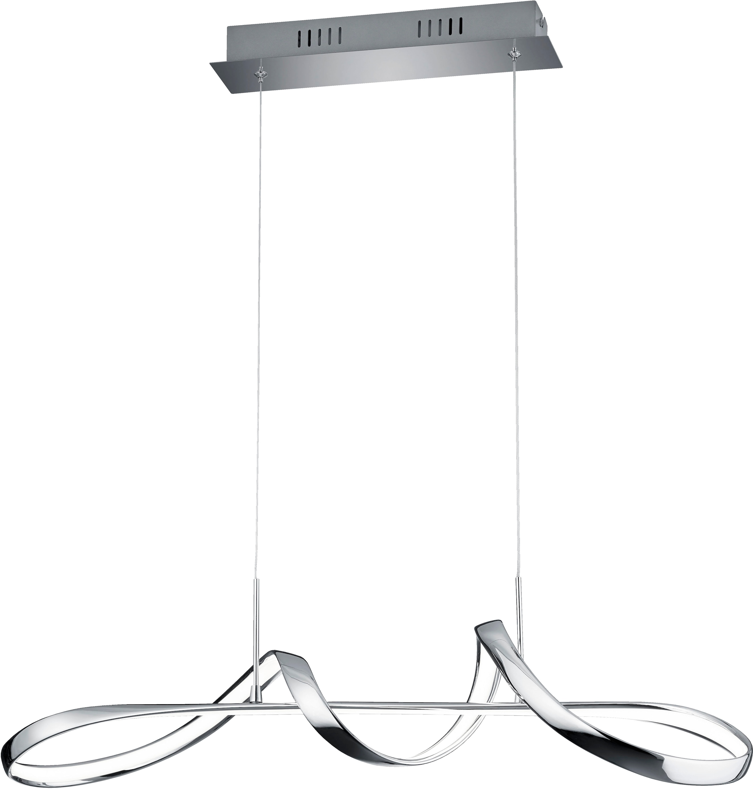 REALITY Leuchten LED Pendelleuchte »Perugia«, 1 flammig, Leuchtmittel LED-Board | LED fest integriert, Deko Hängelampe höhenverstellbar dimmbar neutralweiß 4000K, 4500 Lumen