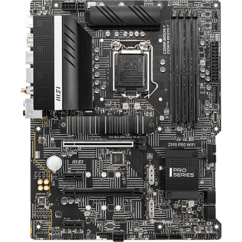 MSI Mainboard »Z590 PRO WIFI«