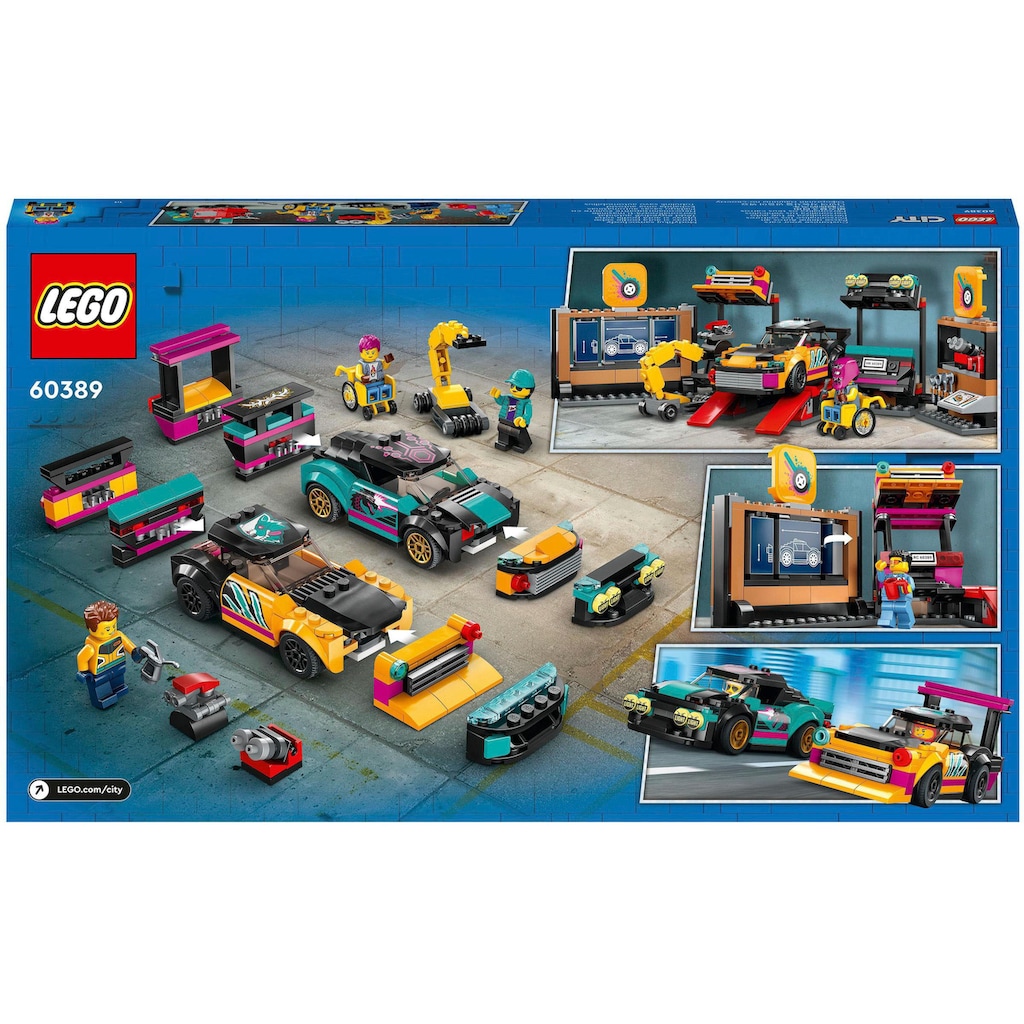 LEGO® Konstruktionsspielsteine »Autowerkstatt (60389), LEGO® City«, (507 St.)