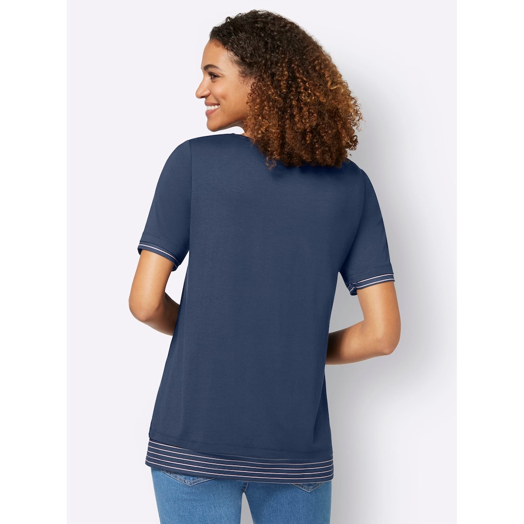 Casual Looks 2-in-1-Shirt »Longshirt«, (1 tlg.)