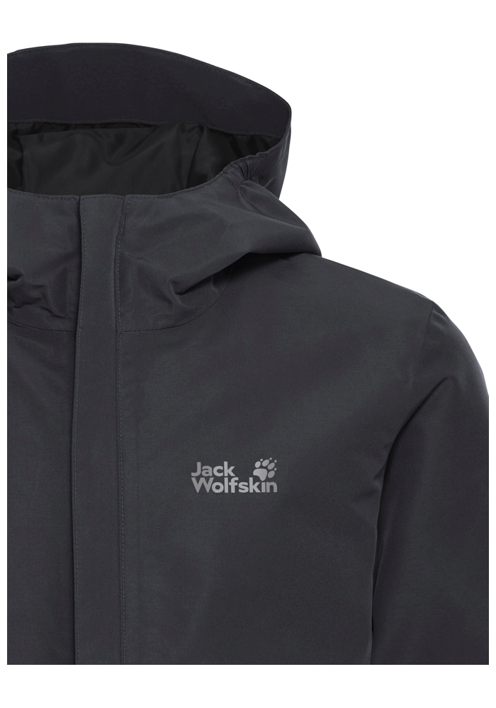 Jack Wolfskin Outdoorjacke »HAZE 2L JKT K« mit Kapuze