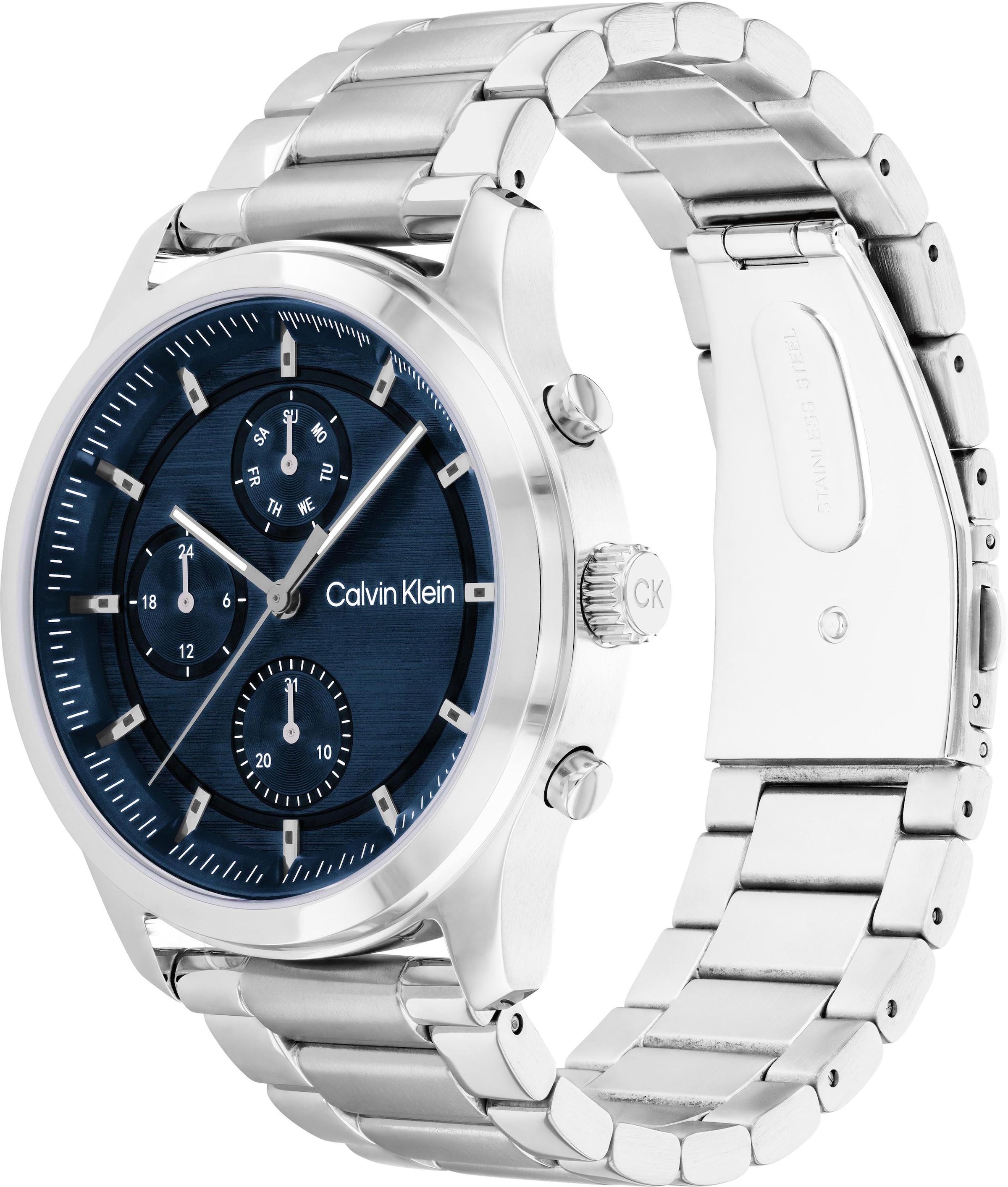 Calvin Klein Multifunktionsuhr »SPORT 
MULTI-FUNCTION, 25200208«, Quarzuhr, Armbanduhr, Herrenuhr, Datum, 12/24-Stunden-Anzeige