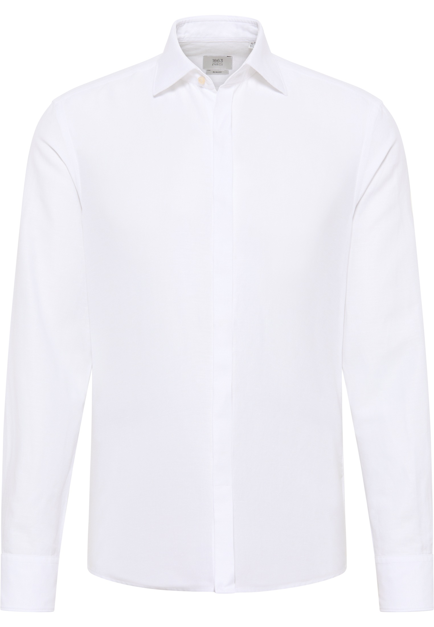 Eterna Langarmhemd »SLIM FIT« EASY IRON (bügelleicht)