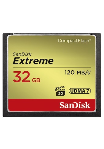 Sandisk Speicherkarte »CF Extreme«, (120 MB/s Lesegeschwindigkeit) kaufen