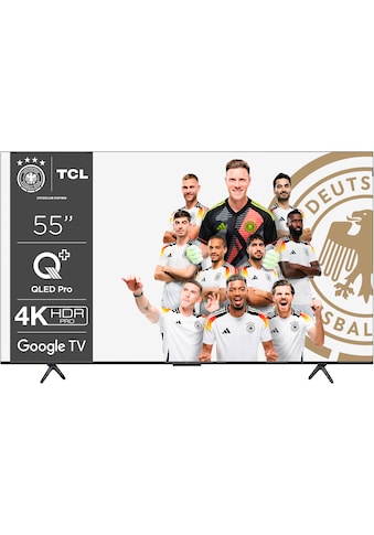 QLED-Fernseher »55C61BX1«, 139 cm/55 Zoll, 4K Ultra HD, Smart-TV-Google TV-Android TV