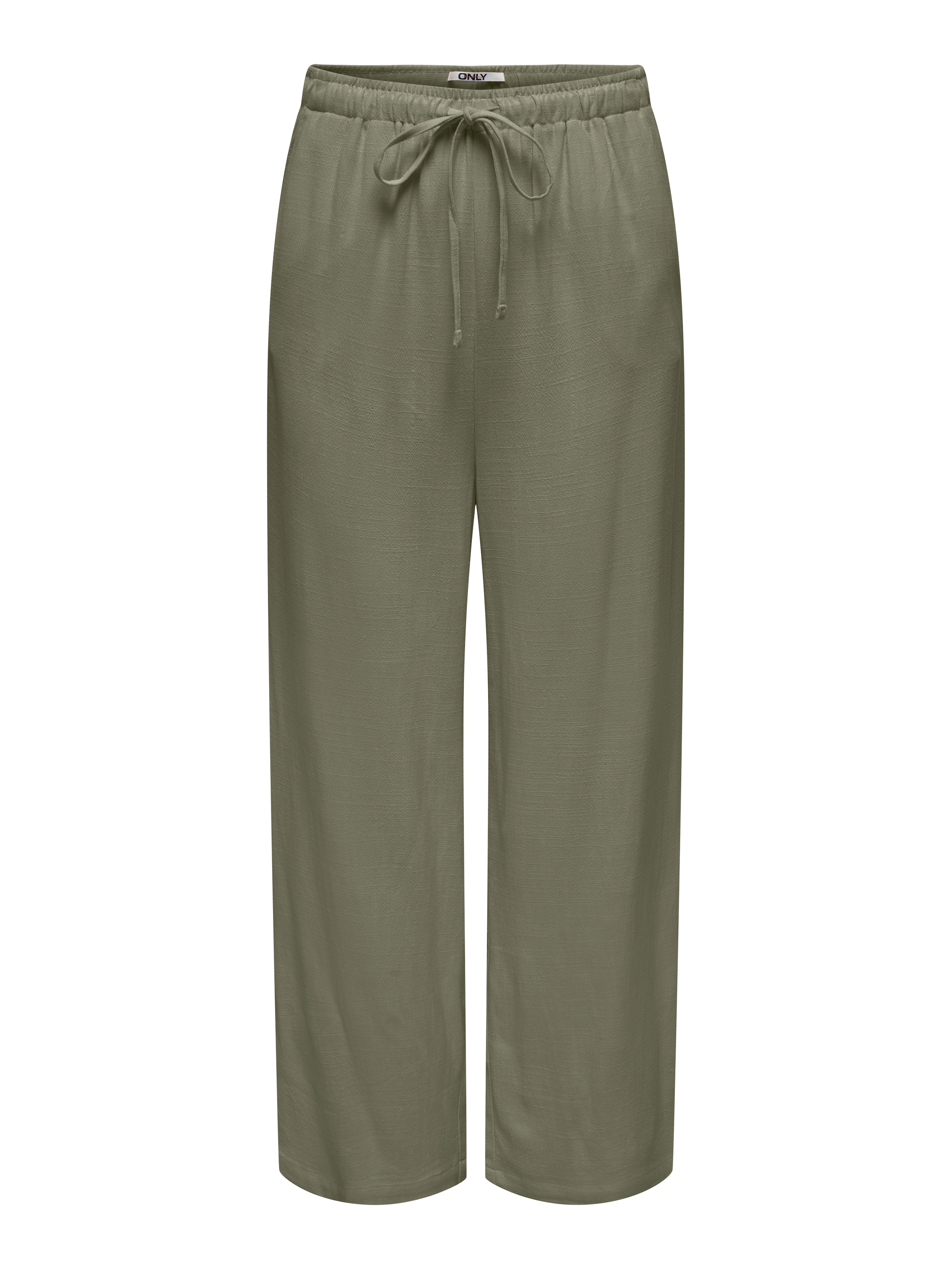 ONLY Schlupfhose »ONLSIESTA MW PULL-UP LINEN BL PNT NOOS«  Viskosemischung, straight fit