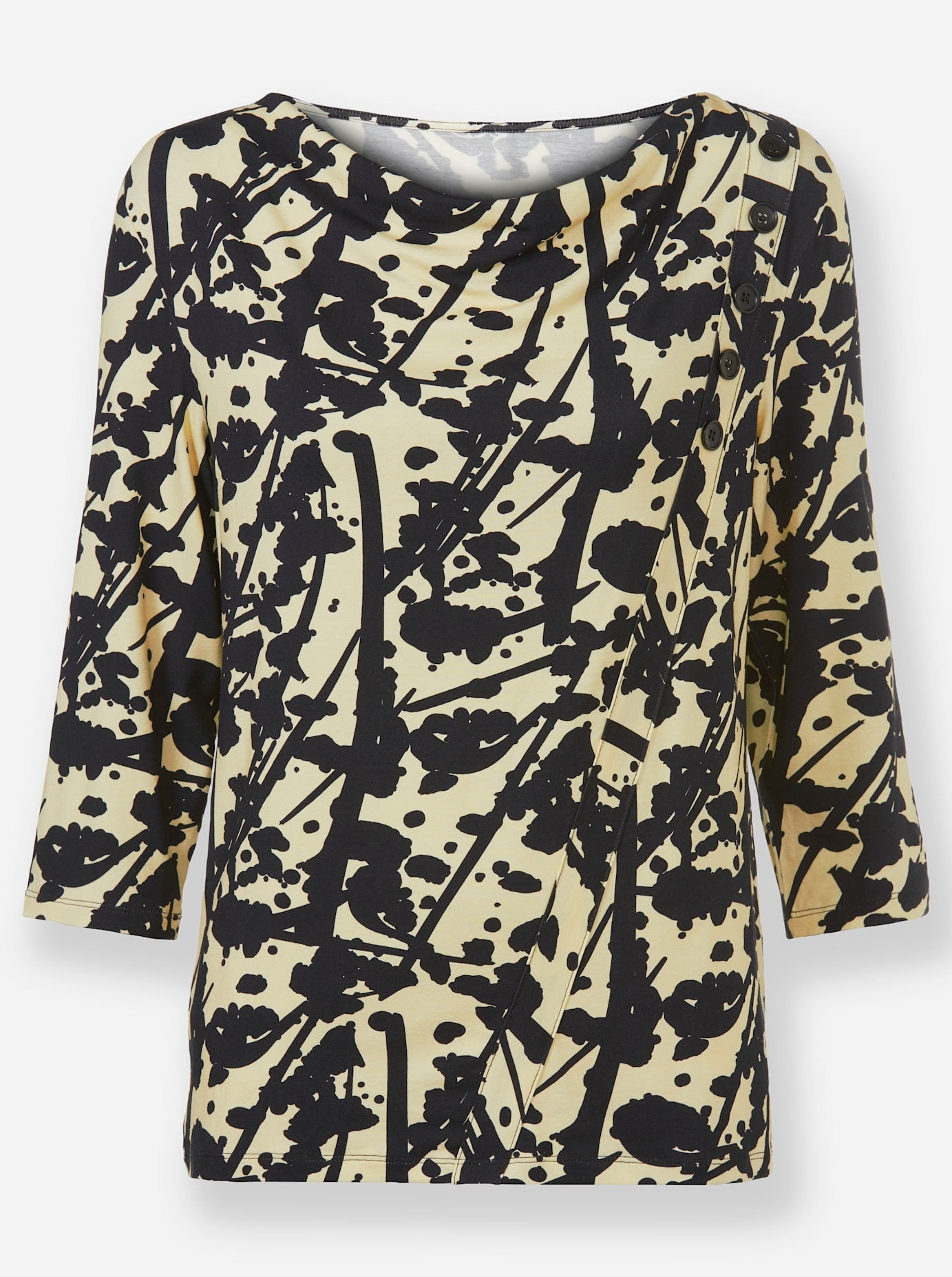 Inspirationen Wasserfallshirt »Shirt«, (1 tlg.)