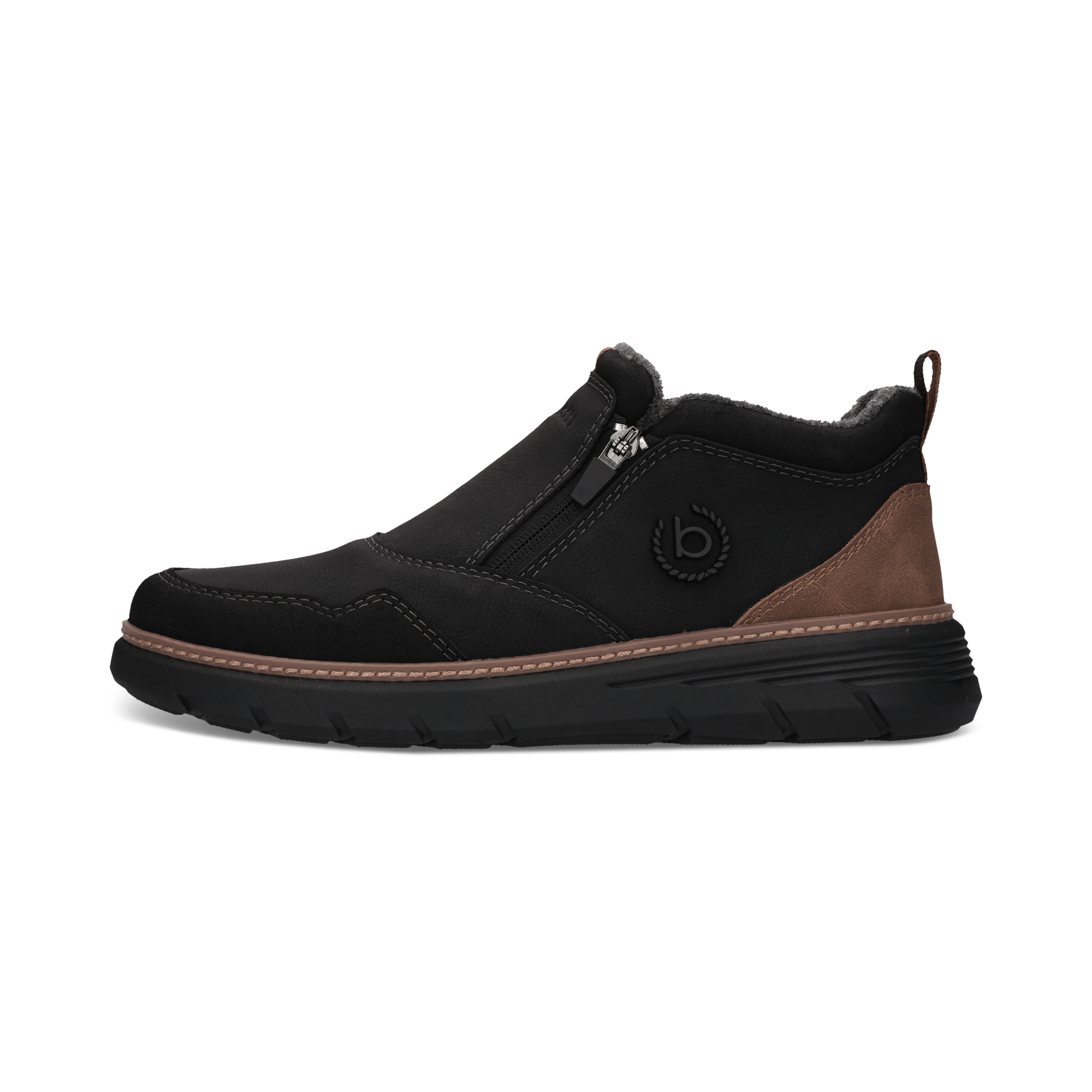 bugatti Slip-On Sneaker  Stiefelette, Boots, High-Top-Sneaker mit Reißverschluss