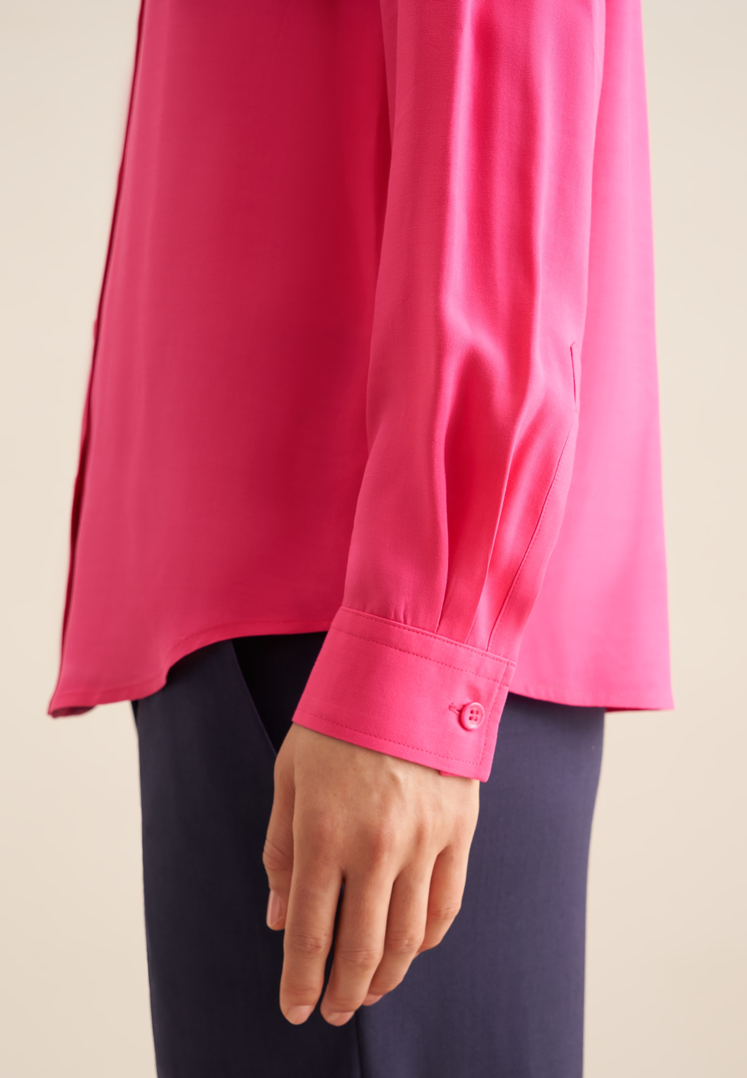 seidensticker Hemdbluse, 1/1 Uni