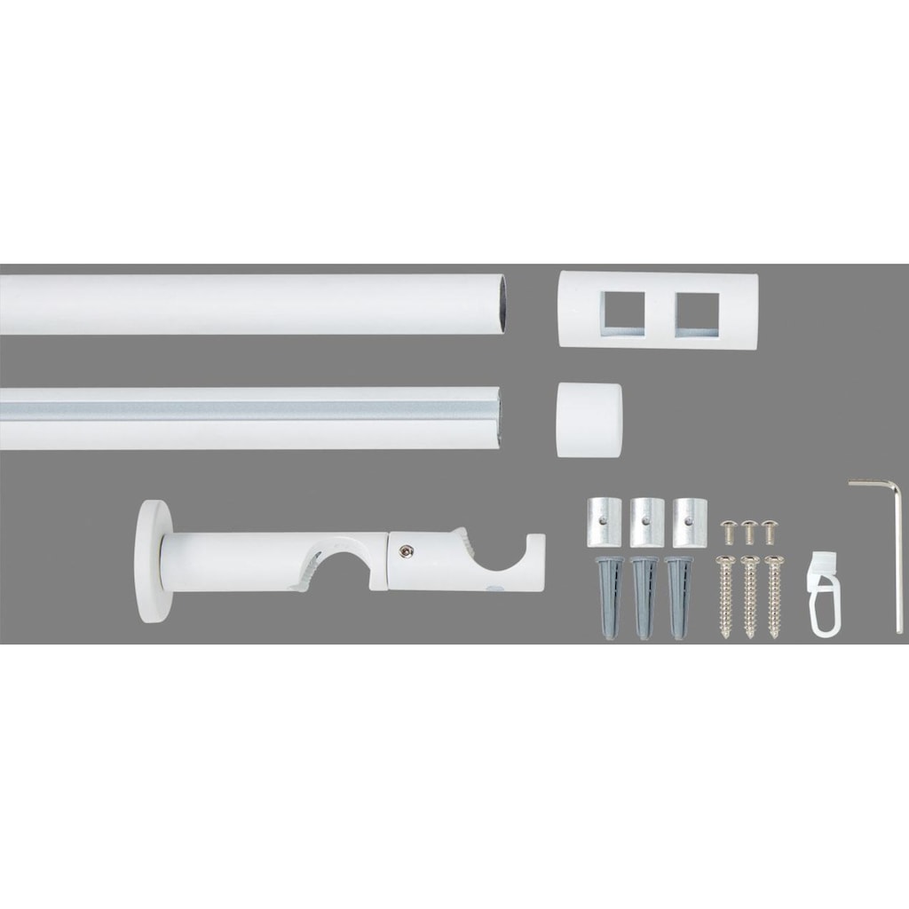 Good Life Kombi-Vorhangstange »Cartucho«, 2 läufig-läufig, Fixmaß