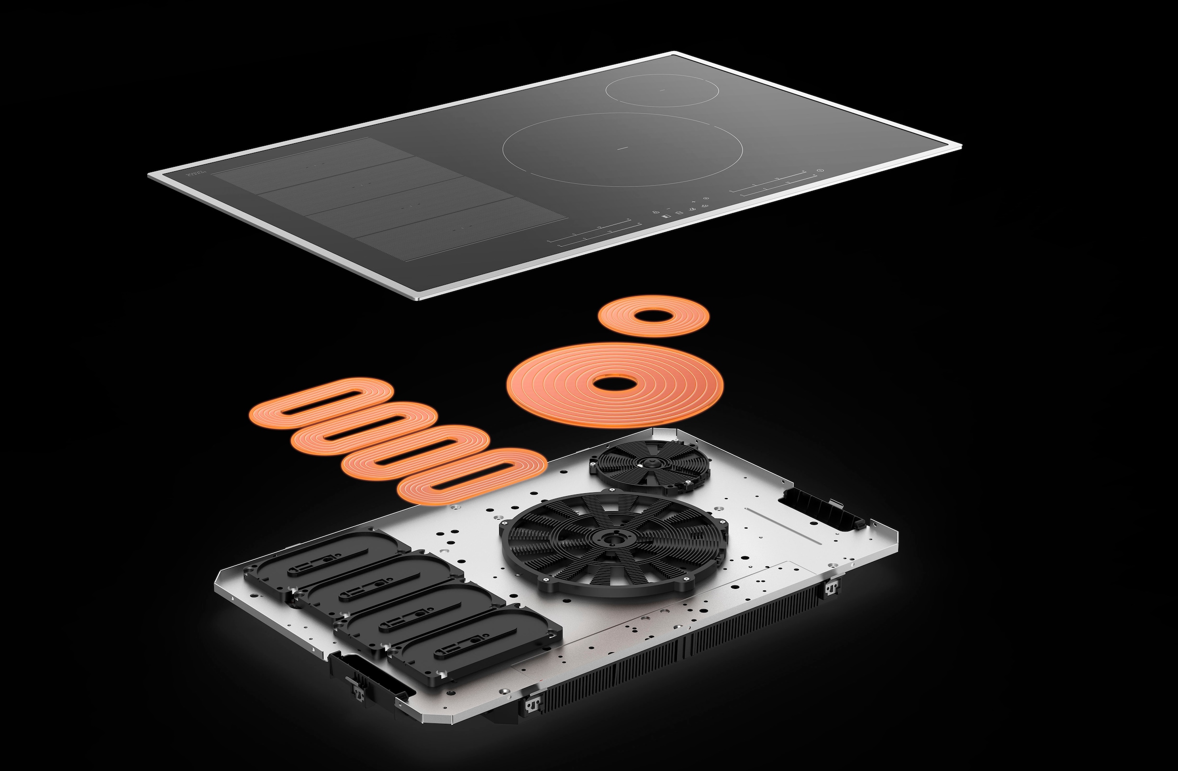 Hanseatic Flex-Induktions-Kochfeld von SCHOTT CERAN® »HHI8F2BSF«