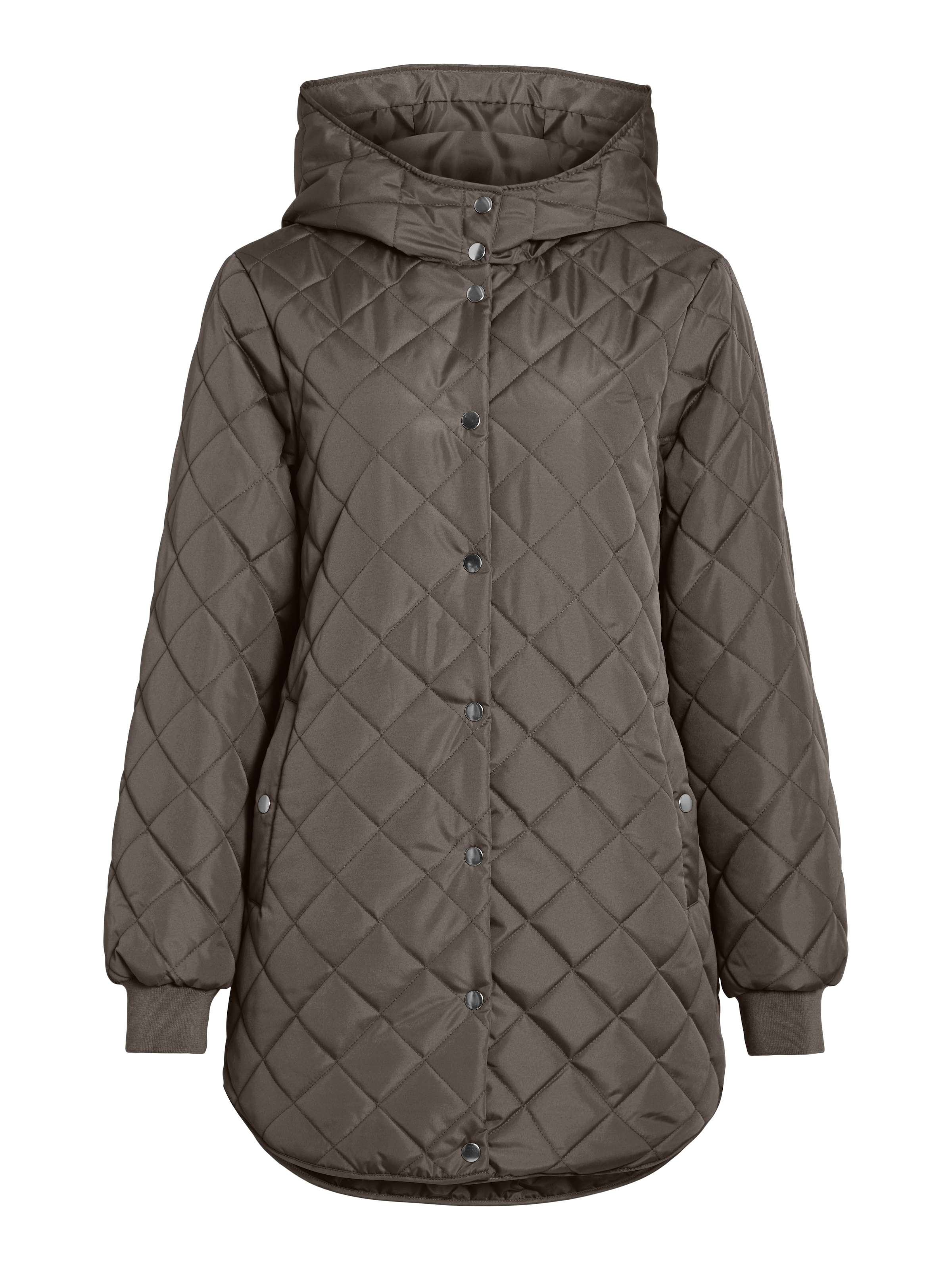Vila Steppjacke »VITATE L/S HOODED JACKET - NOOS«, mit Kapuze