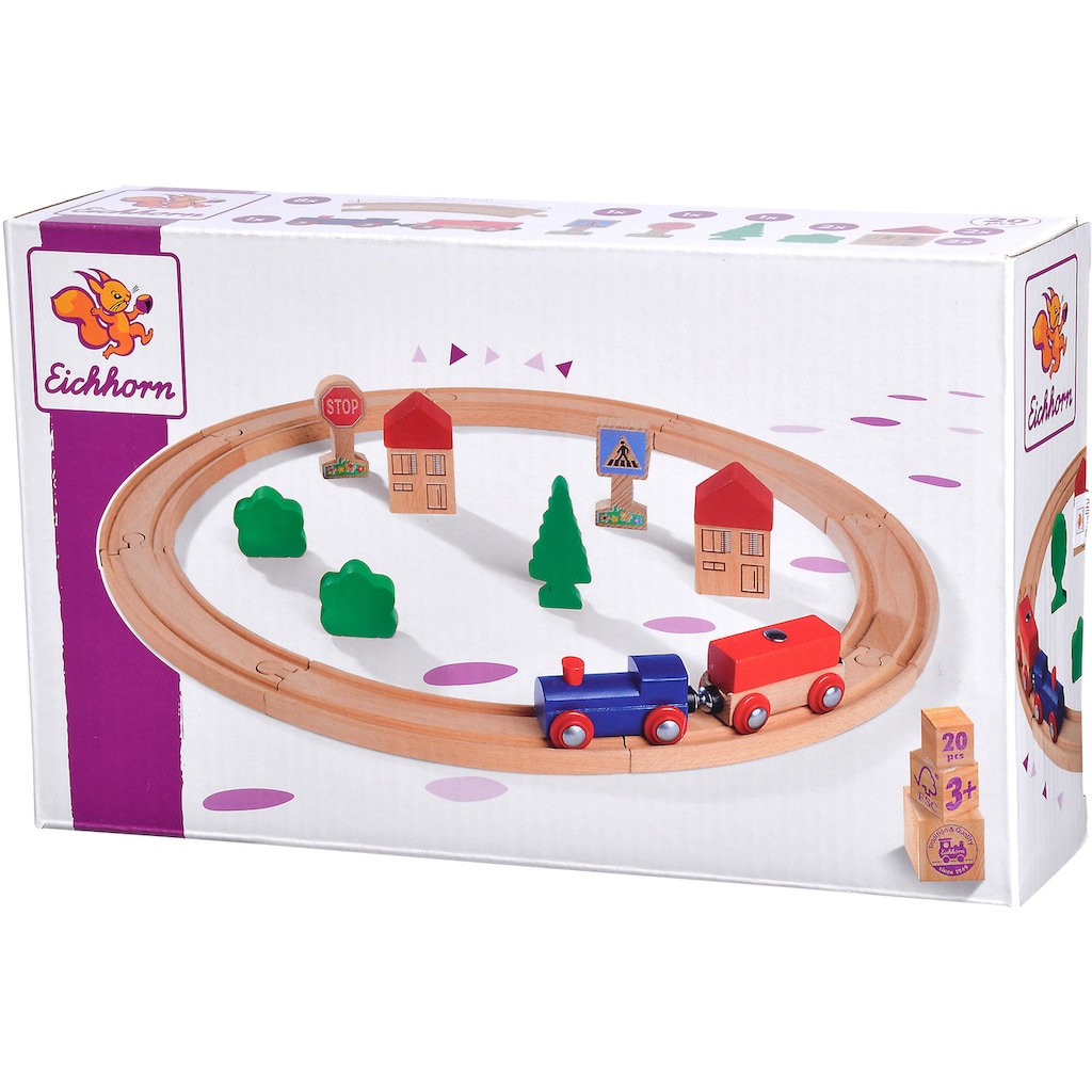 Eichhorn Spielzeug-Eisenbahn »Kreis«, (Set, 20 tlg.)