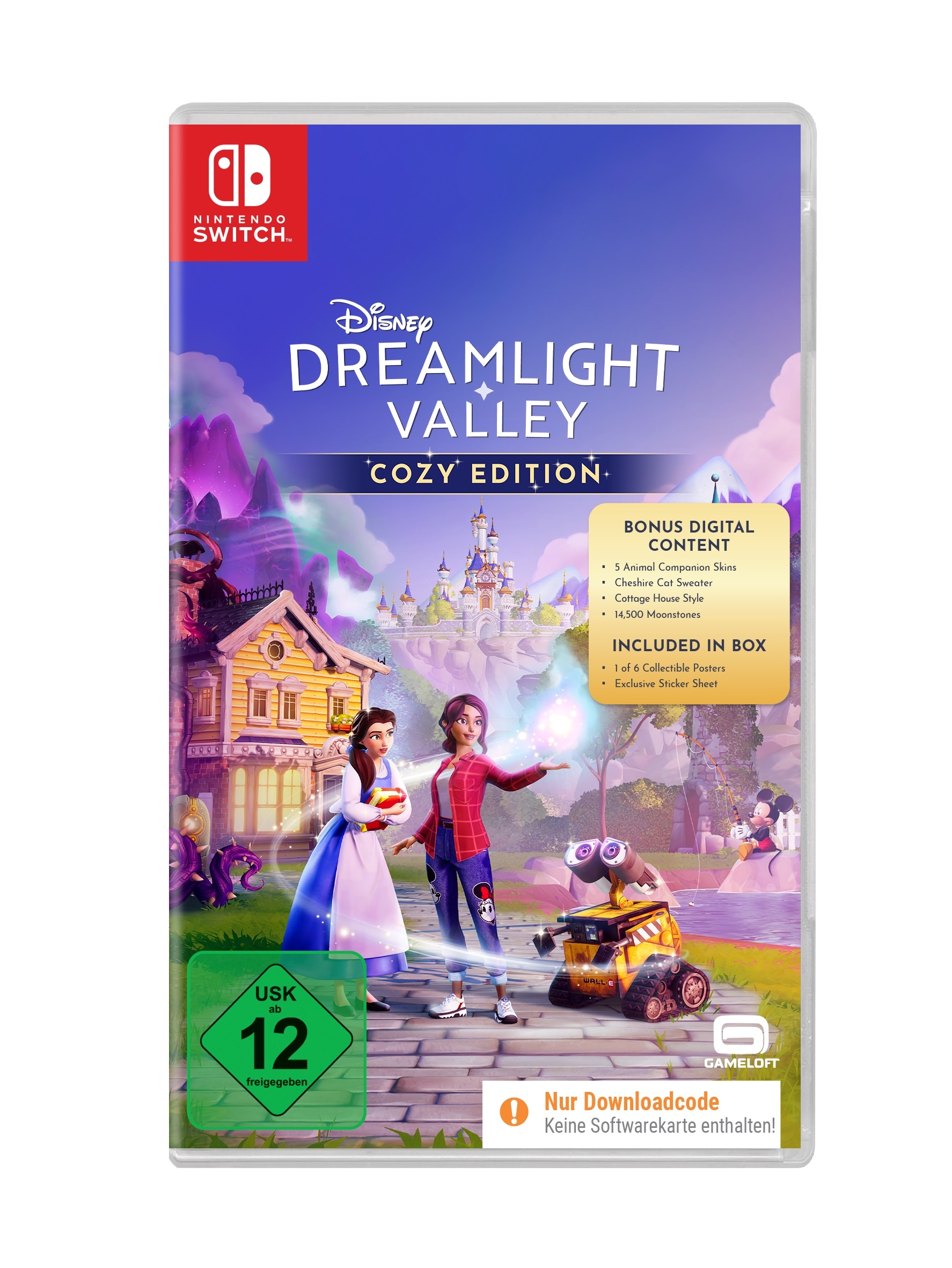 Nighthawk Spielesoftware »Disney Dreamlight Valley: Cozy Edition (Code in a Box)«, Nintendo Switch