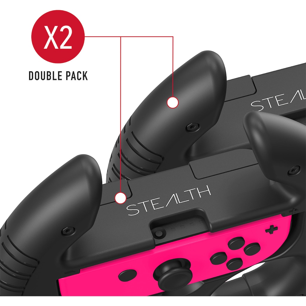 Stealth Gaming-Lenkrad »Switch Joy-Con Racing Wheel Lenkrad - Doppelpack«