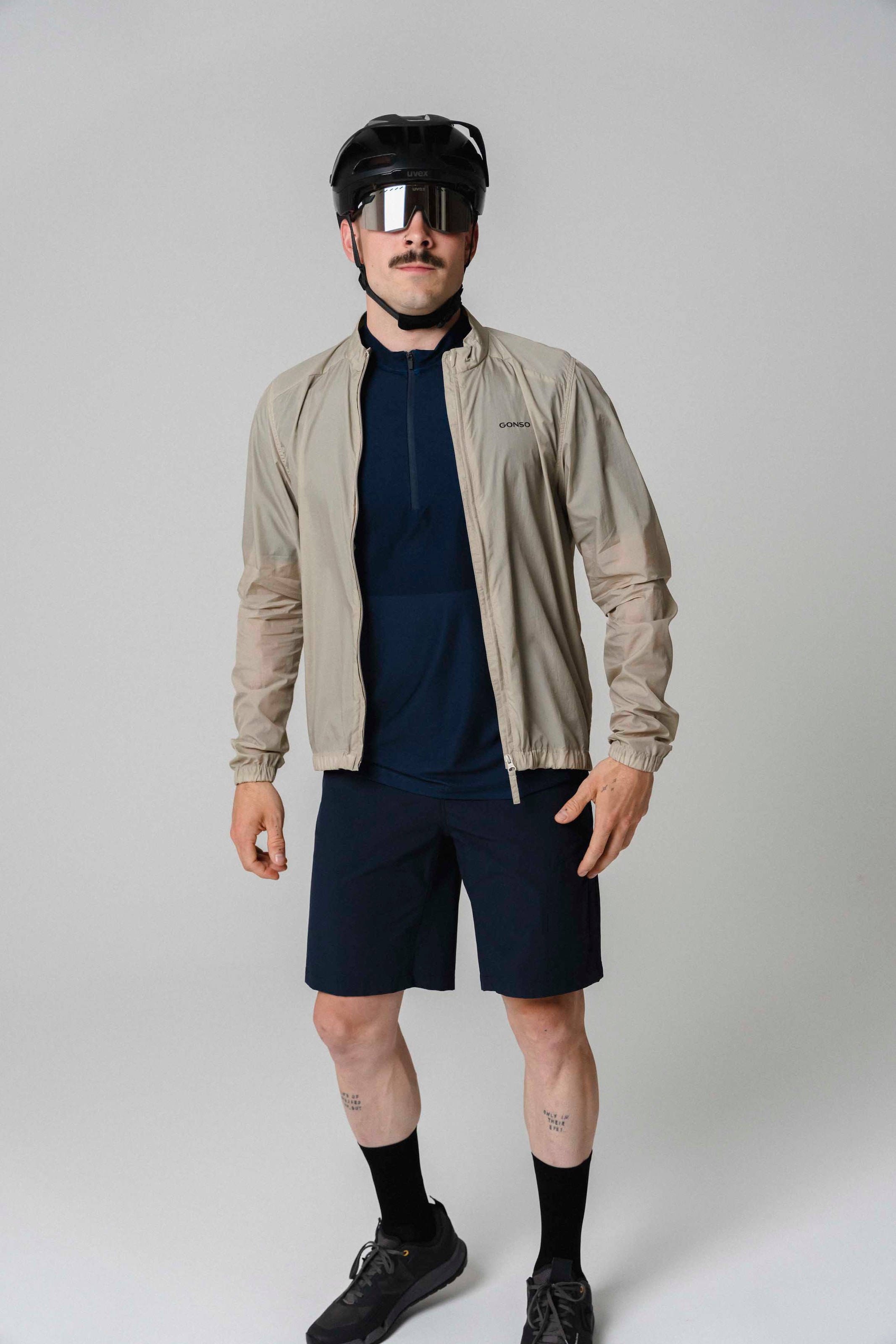 Gonso Windbreaker »Adventure Jacket Wind M« Herren Windjacke, leichte u. winddichte Fahrradjacke, geringes Packmaß