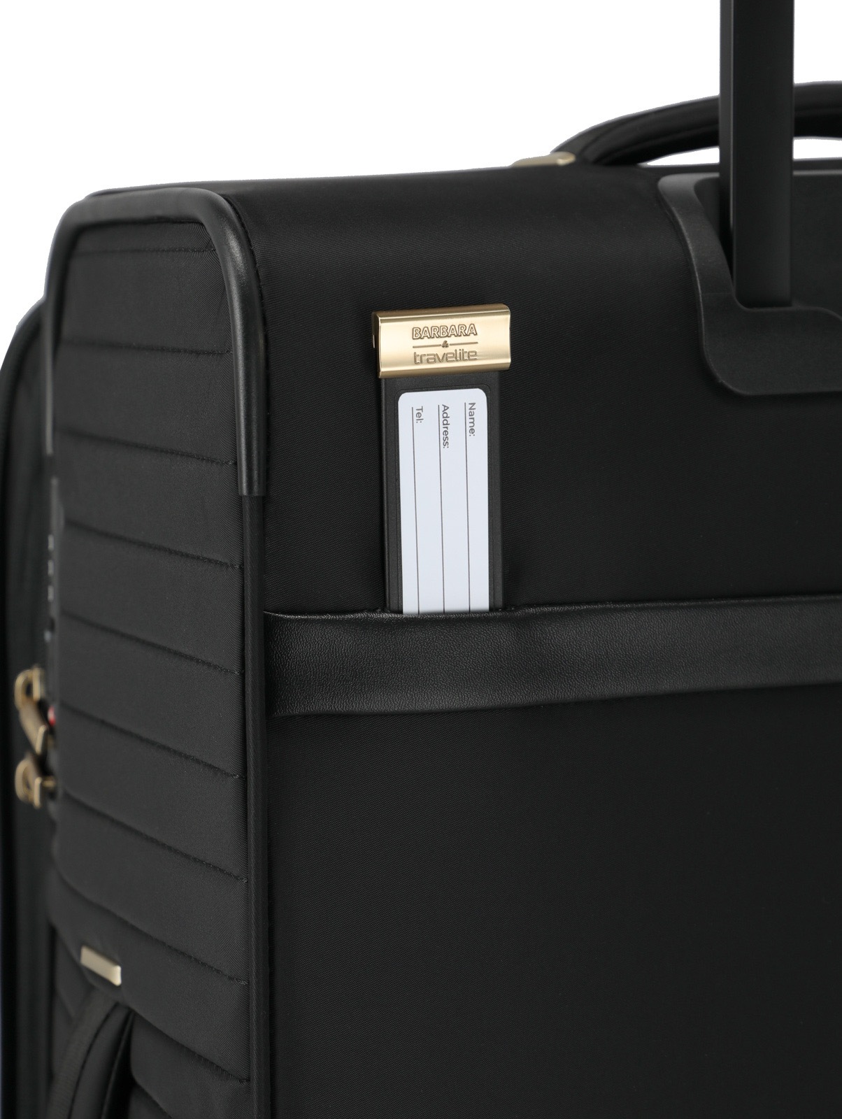travelite Weichgepäck-Trolley »BARBARA STEPP Weichgepäck-Koffer« 40 l 4 Rollen Volumenerweiterung und Schlüsselanhänger – stylisches Reisegepäck