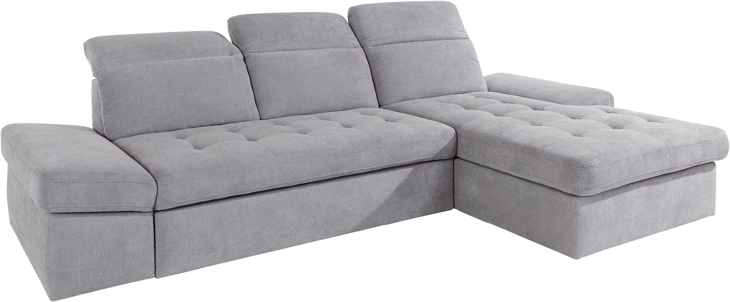 sit&more Ecksofa »Stardust L-Form«, wahlweise mit Bettfunktion und Bettkasten