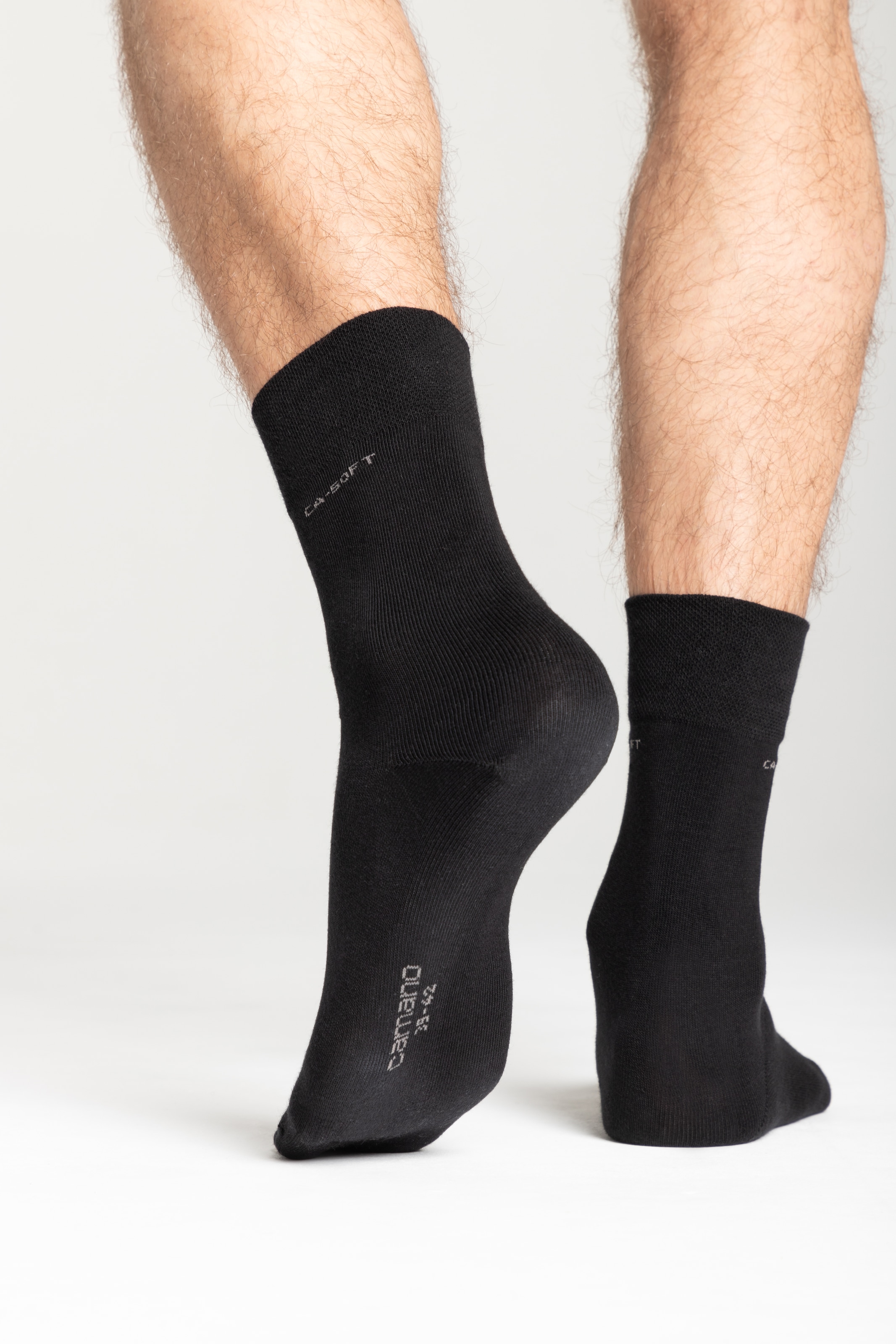 Camano Socken »ca-soft« 4 Paar,  mit verstärktem Fersen- und Zehenbereich