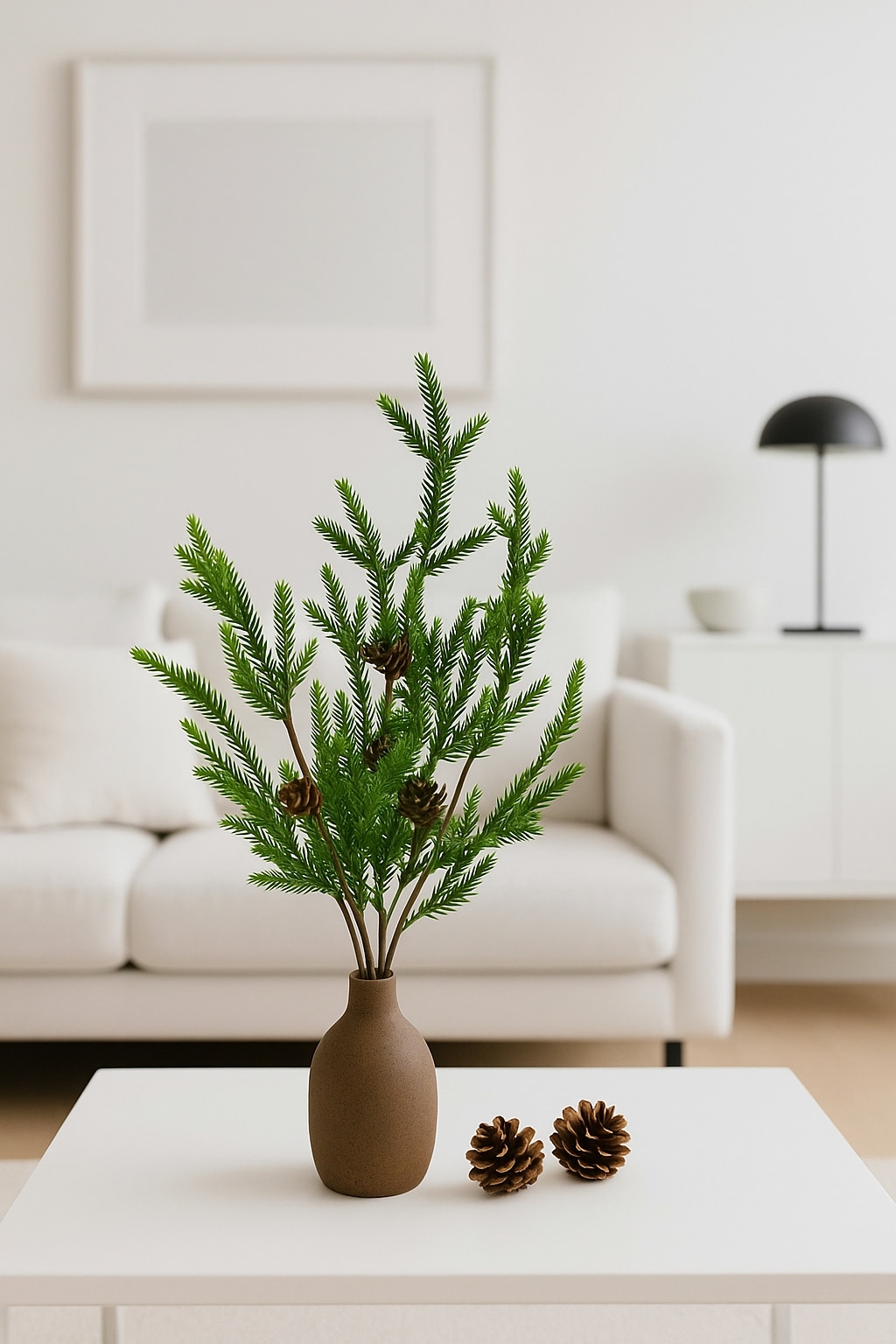 I.GE.A. Kunstzweig »Tannenbusch« Künstlicher Tannenzweig Dekozweig Weihnachtsdeko Kranz Floristik