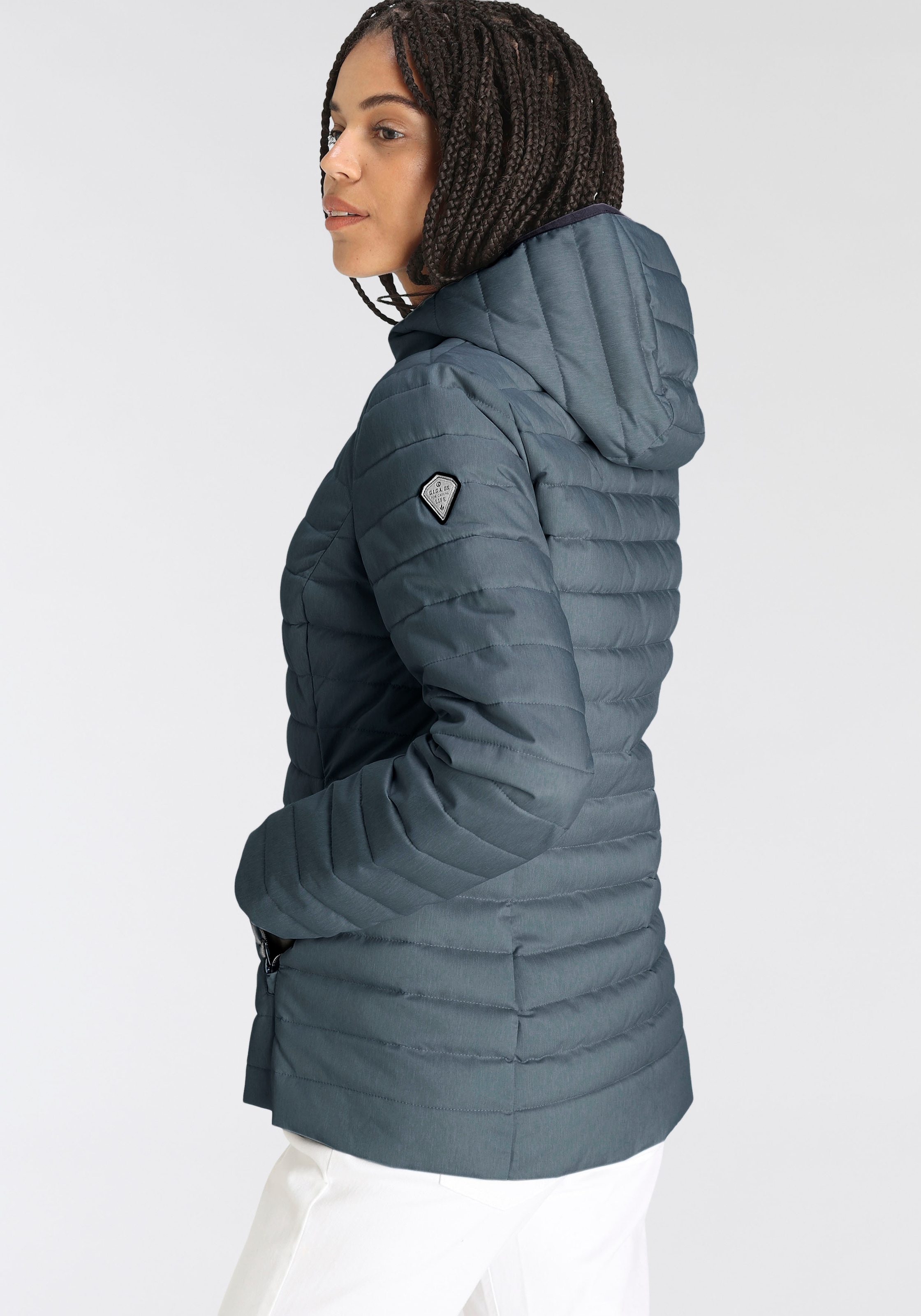G.I.G.A. DX by killtec Steppjacke »CAFORA WMN QUILTED JCKT OT-P«, mit Kapuze, Wasserabweisend & winddicht & atmungsaktiv & leicht