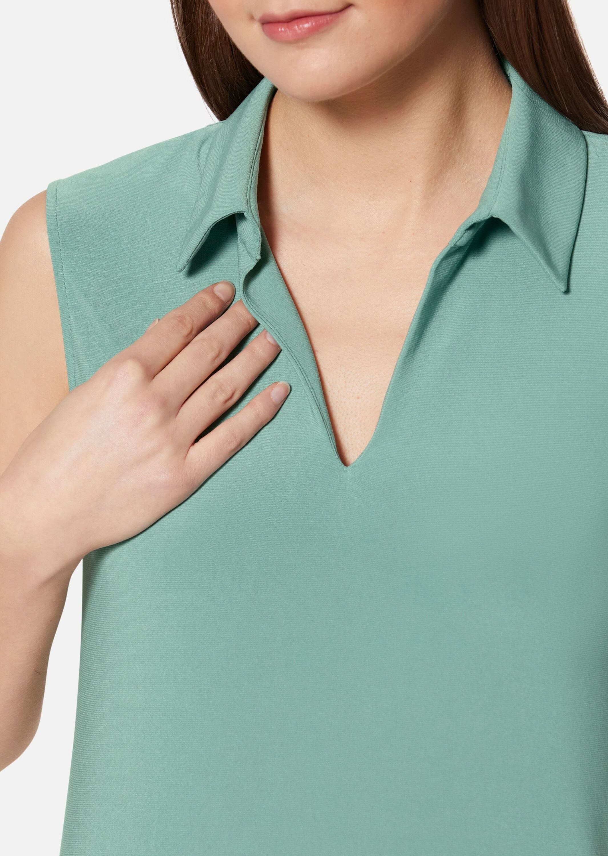 MADELEINE Sommerkleid »Kleid Ärmelloses Sommerkleid mit V-Ausschnitt«