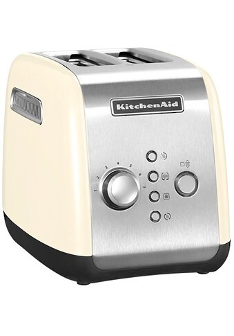 KitchenAid Toaster »5KMT221EAC ALMOND CREAM«, 2 kurze Schlitze, für 2 Scheiben, 1100 W kaufen