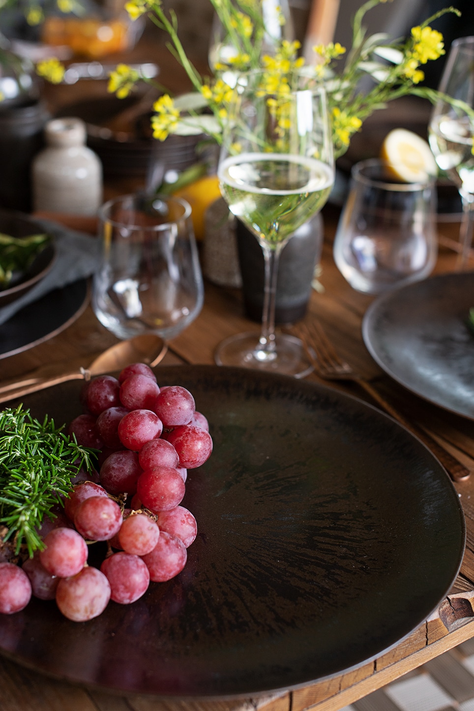 MÄSER Tafelservice »Metallic Bronze«