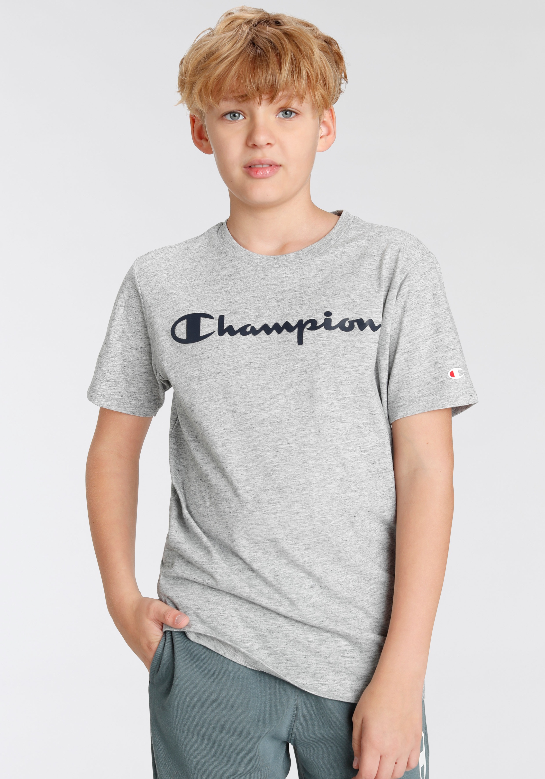 Champion T-Shirt, (Packung, 2 tlg.), Doppelpack für Kinder