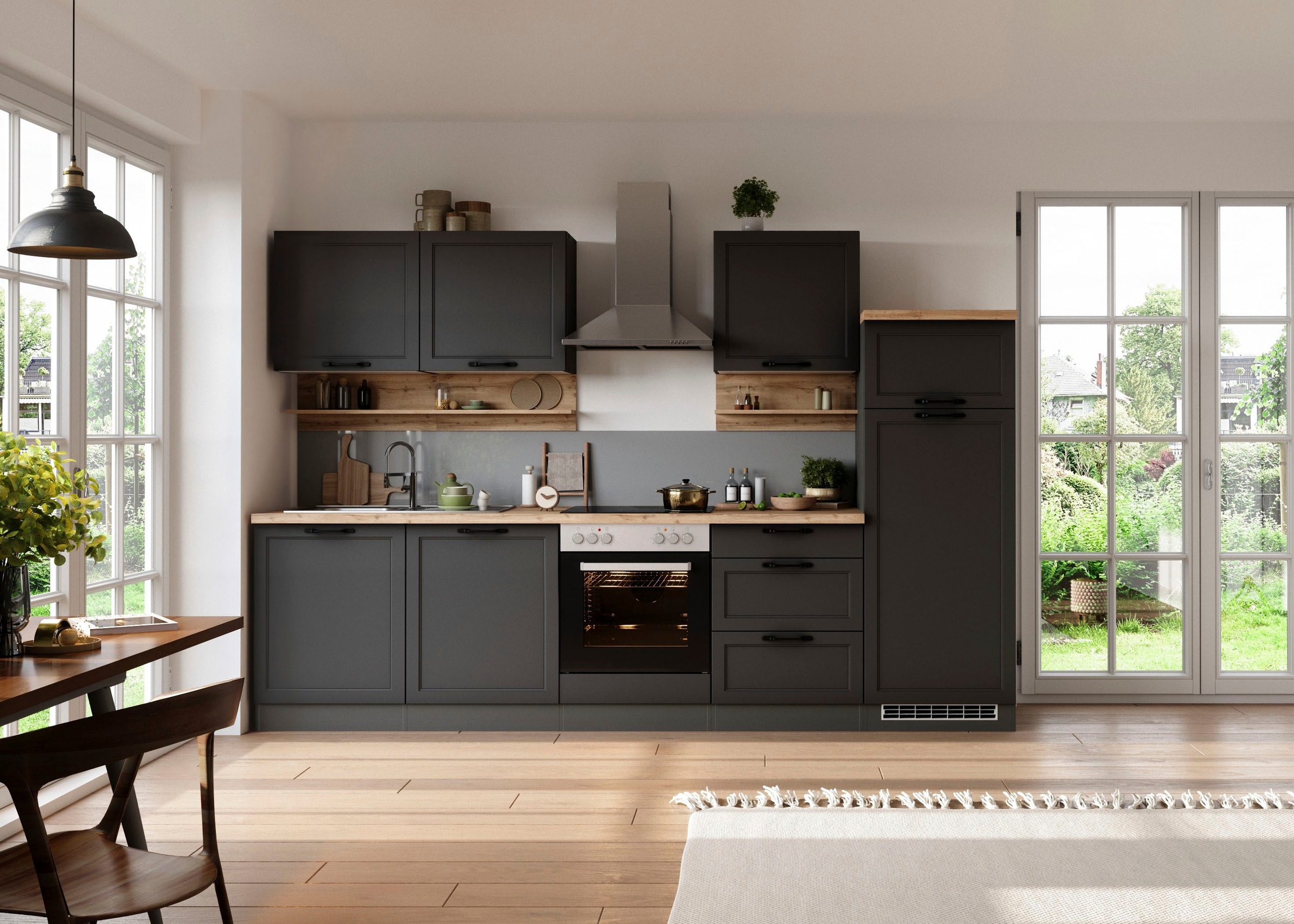KOCHSTATION Spülenschrank »KS-Lana« Breite 120 cm