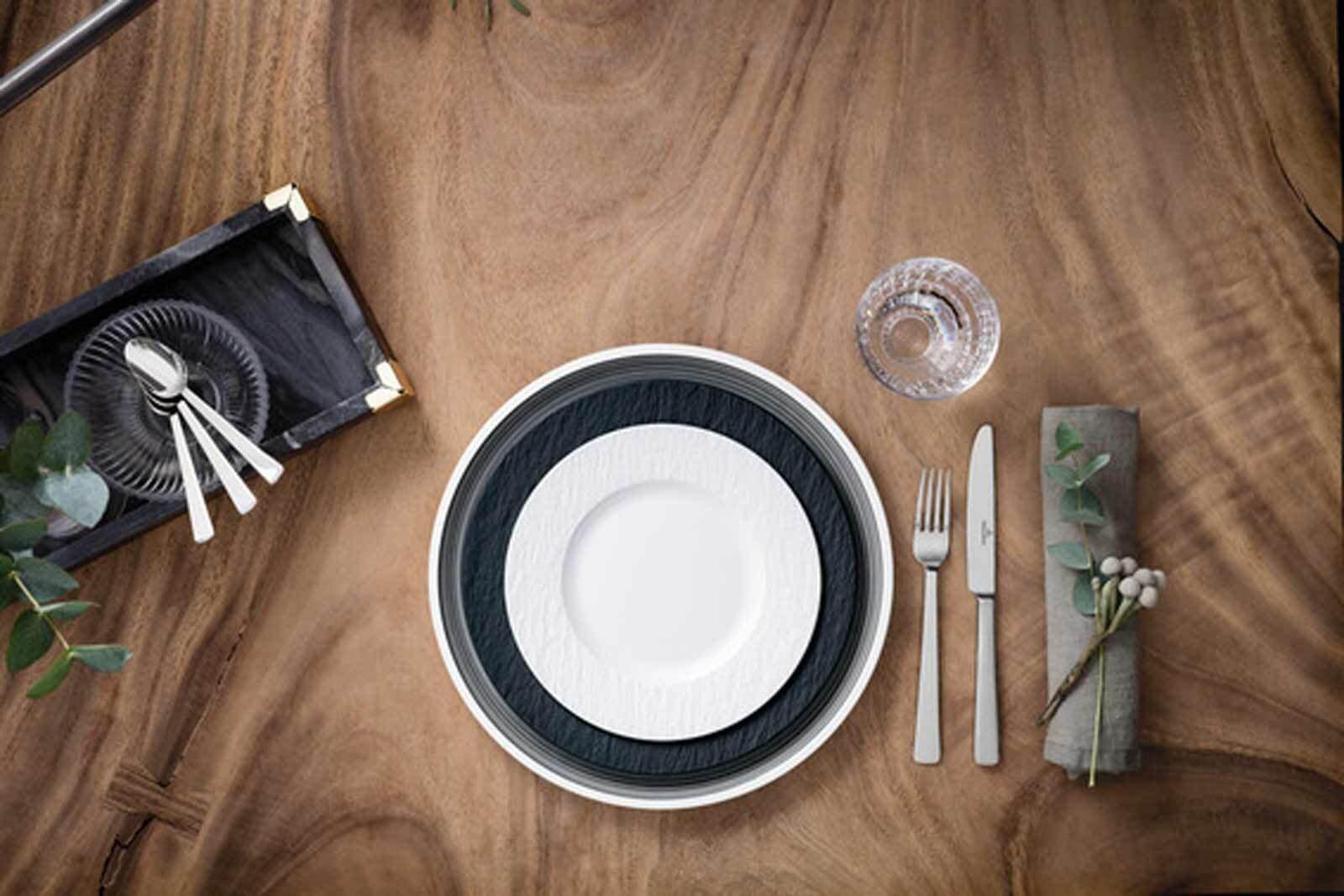 Villeroy & Boch Speiseteller »Speiseteller Manufacture Rock ø 27.0 cm 6er Set weiß«