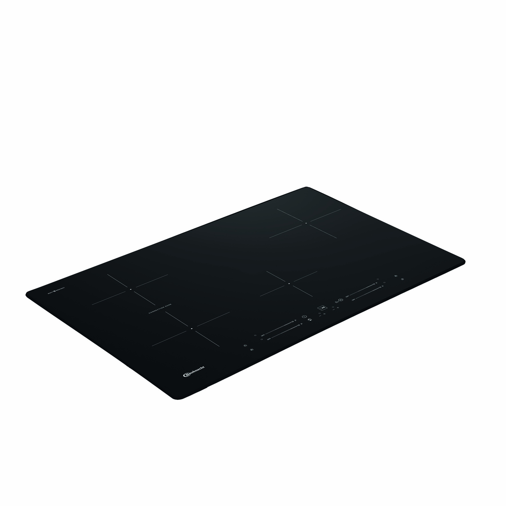 BAUKNECHT Induktions-Kochfeld »BS 2577B BM« MattProtect kombiniert verstärktes Mattglas mit kratzfester Oberfläche