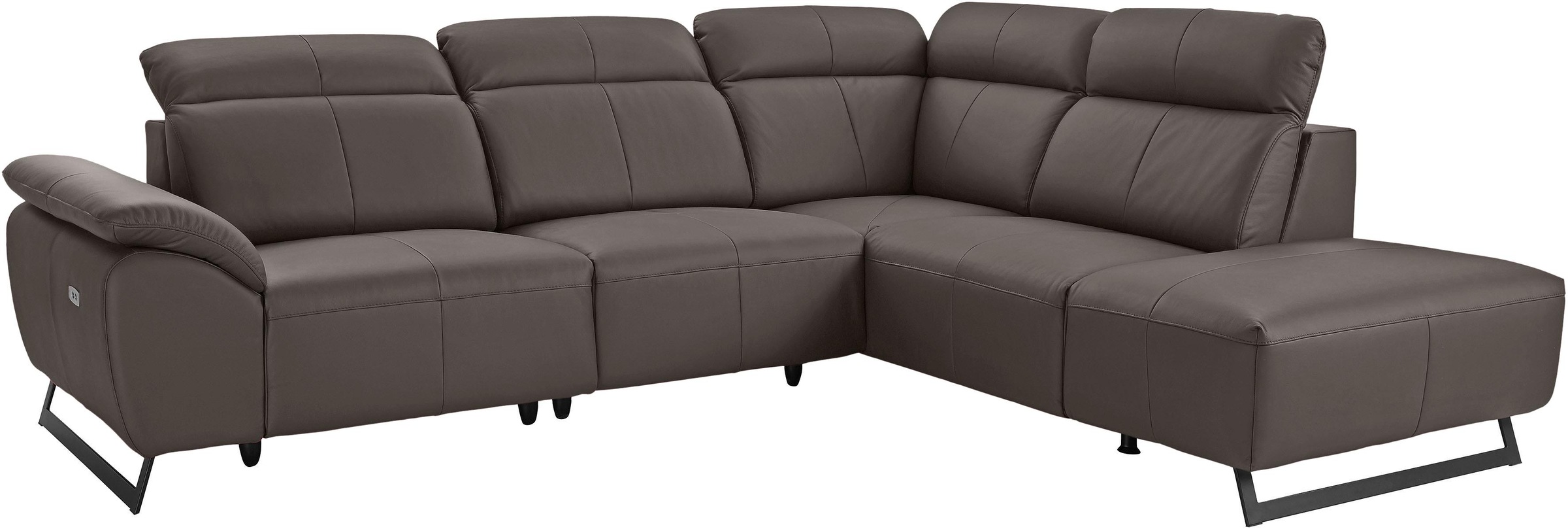 COTTA Ecksofa, inklusive Kopfteilverstellung, wahlweise elektrische Relaxfunktionen kaufen