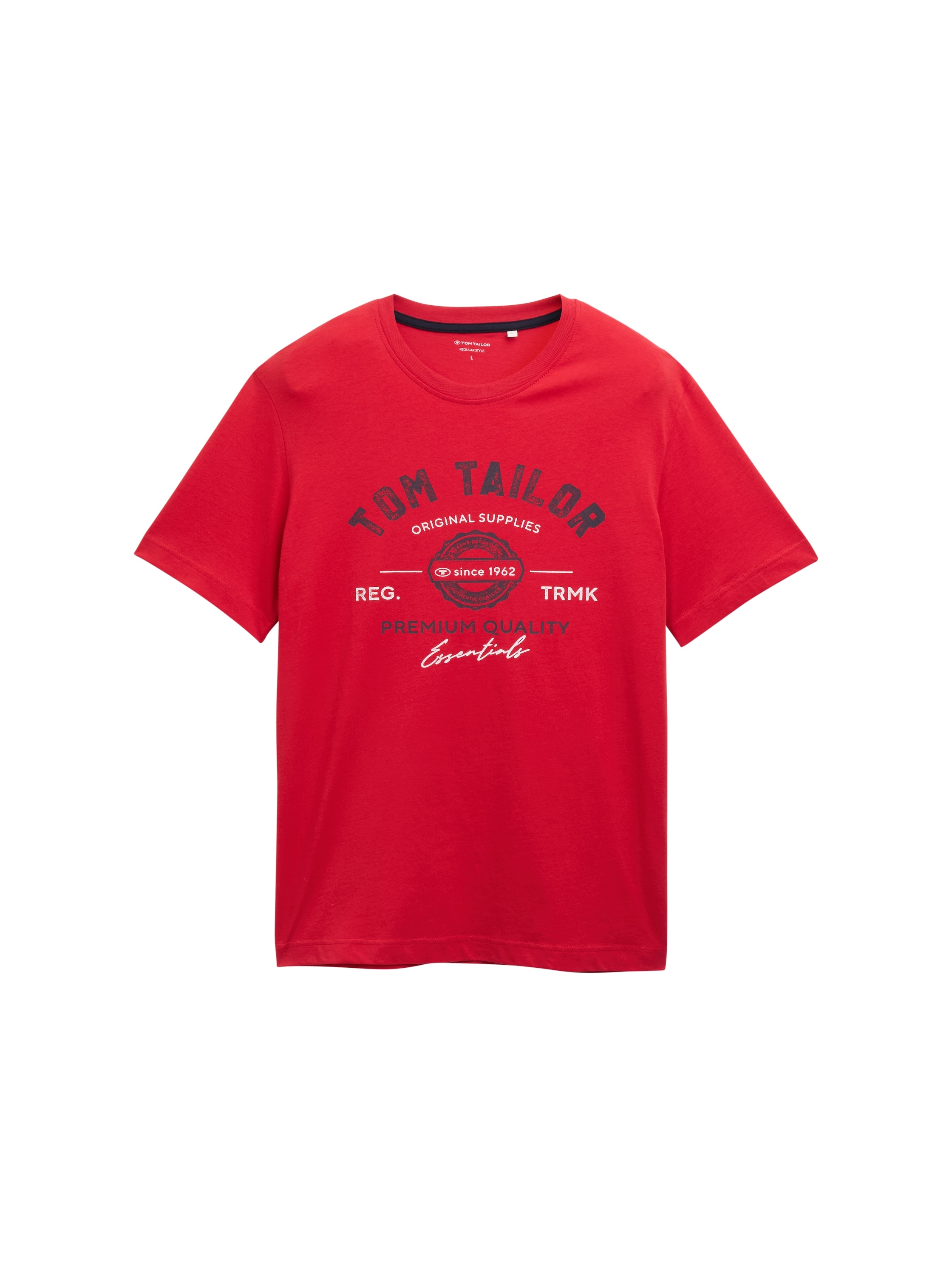 TOM TAILOR T-Shirt, mit großem Logofrontprint