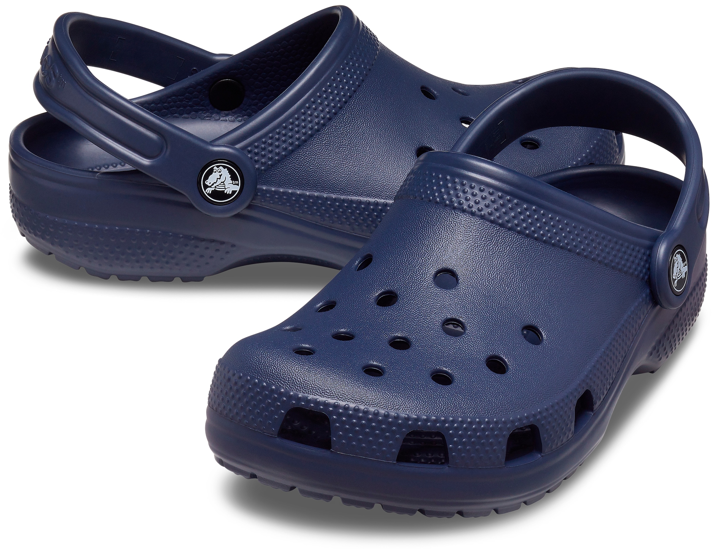 Crocs Clog »Classic K«, Sommerschuh, Hausschuh, Badeschuh mit schwenkbarem Fersenriemchen