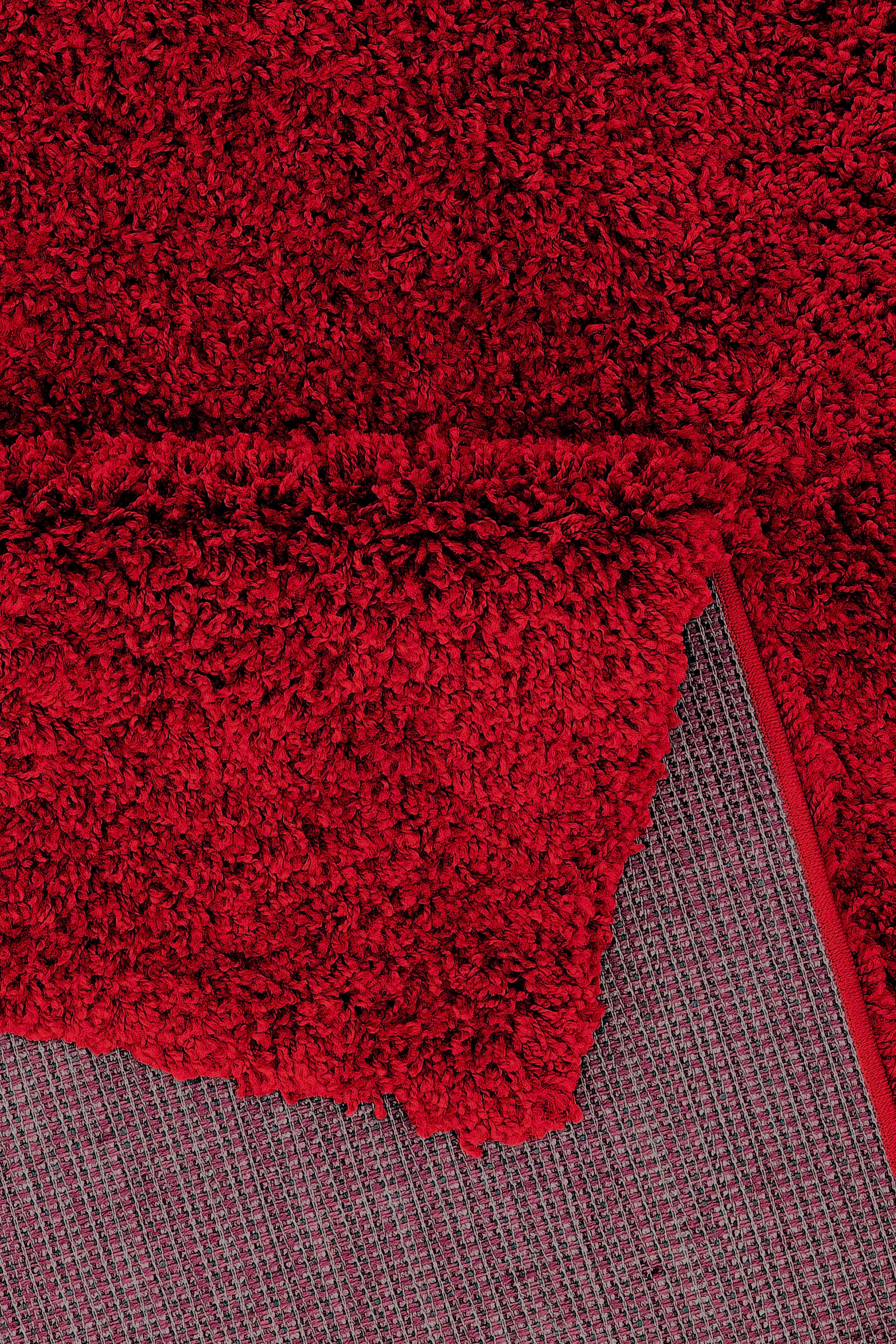 Home affaire Hochflor-Teppich »Viva«, rechteckig, Uni Farben, einfarbig, besonders weich und kuschelig