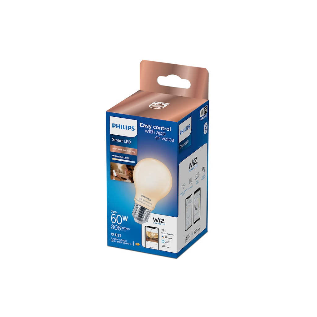 Philips Smarte LED-Leuchte »Lampe TW 60W A60 E27 FR 1PF/6«