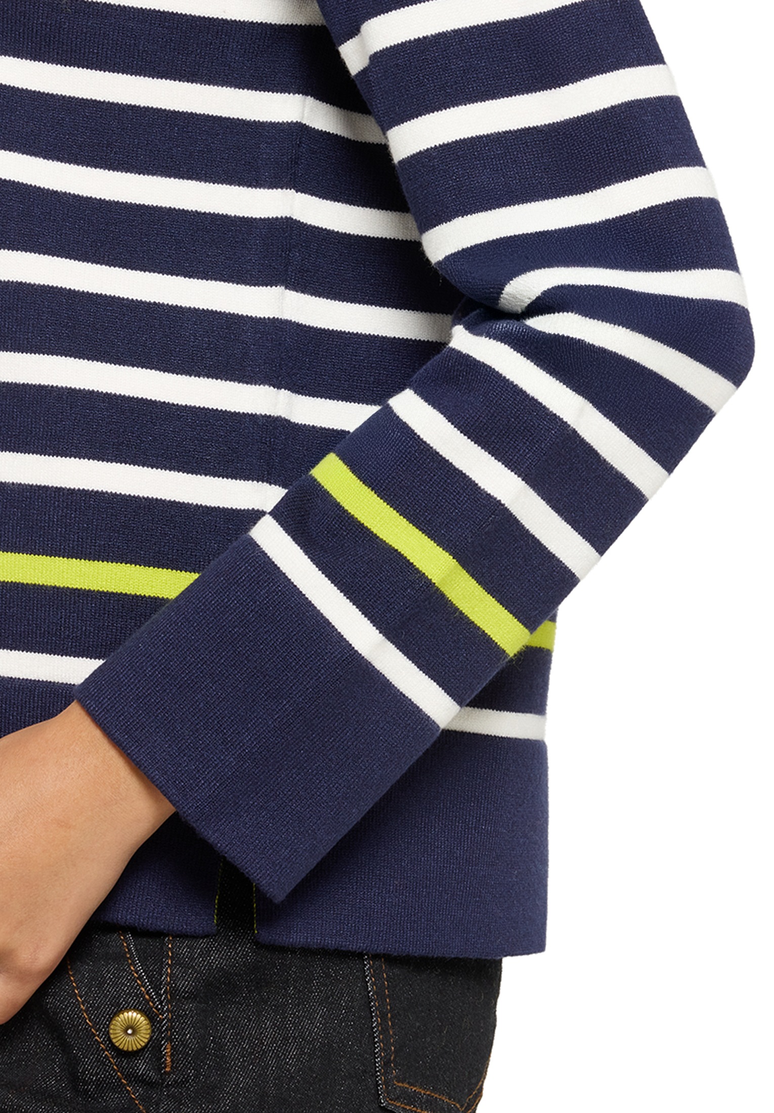 Cartoon Strickpullover »Strickpullover mit Rundhalsausschnitt«