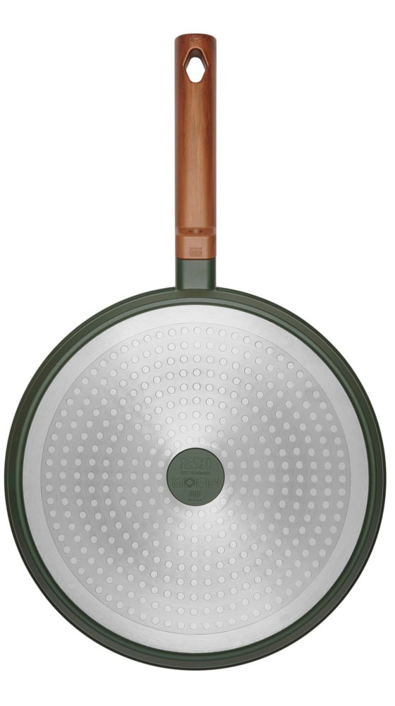 RESTO Kitchenware Bratpfanne »Sadr, Universalpfanne langlebig und spülmaschinenfest«, Aluminiumguss, (1 tlg.), Innere Queenhome-Antihaftbeschichtung für mehr Widerstandsfähigkeit