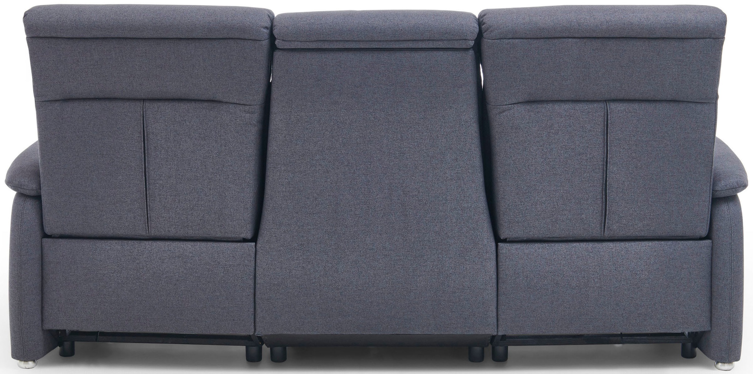 Home affaire 3-Sitzer »Turin  mit Steckdose und USB-Port auch in Easy care-Bezug« 2 x vollmotorische  Relaxfunktion, herunterklappbarer Tisch,