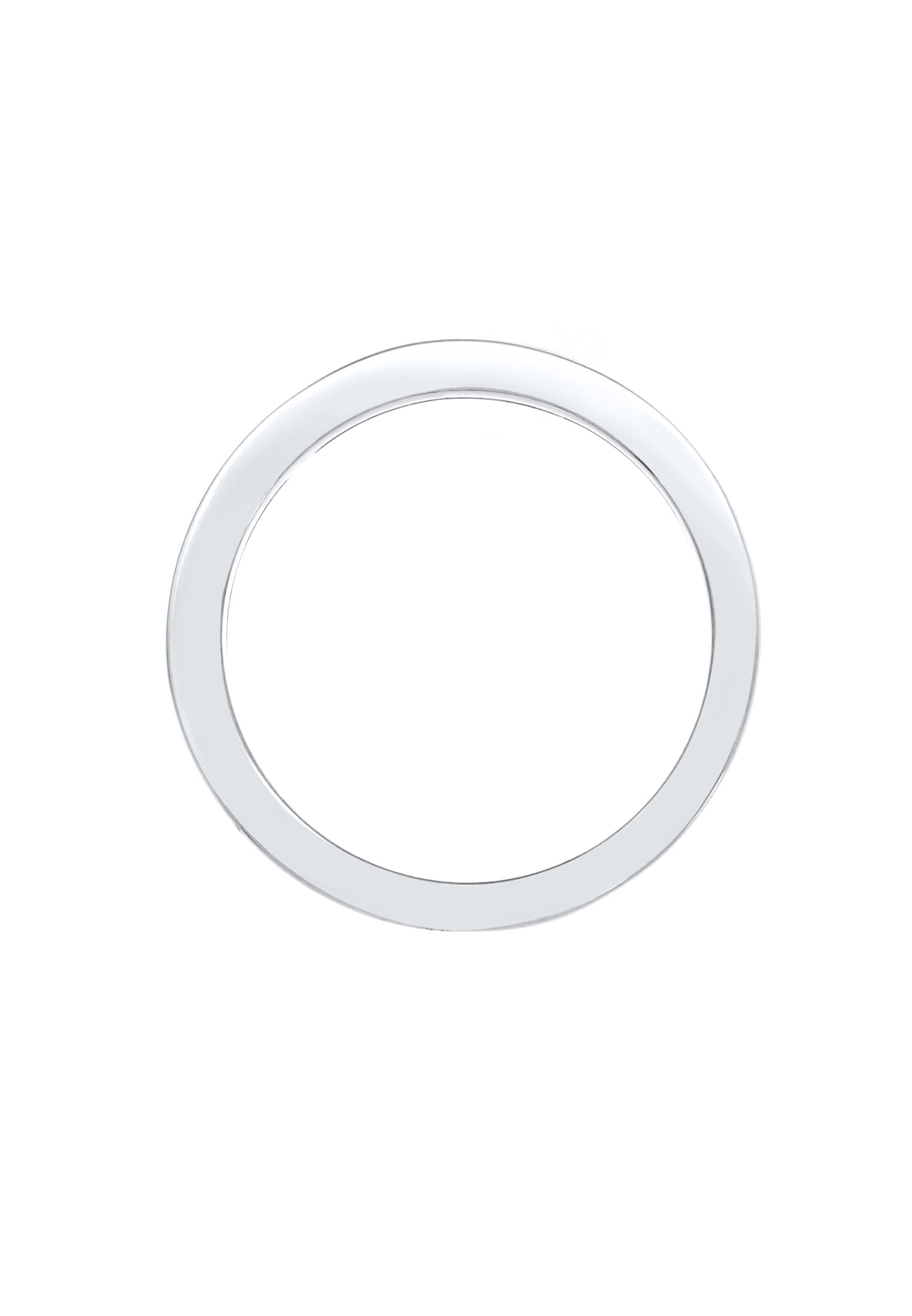 Elli Silberring »Ring Bandring Memory Zirkonia Verlobung 925 Silber«