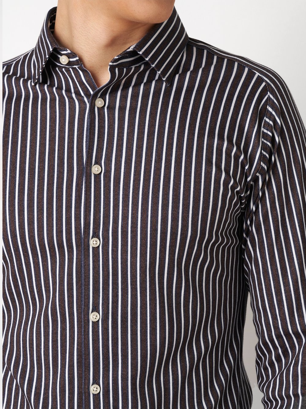 DESOTO Langarmhemd »Jersey Casual Kent«