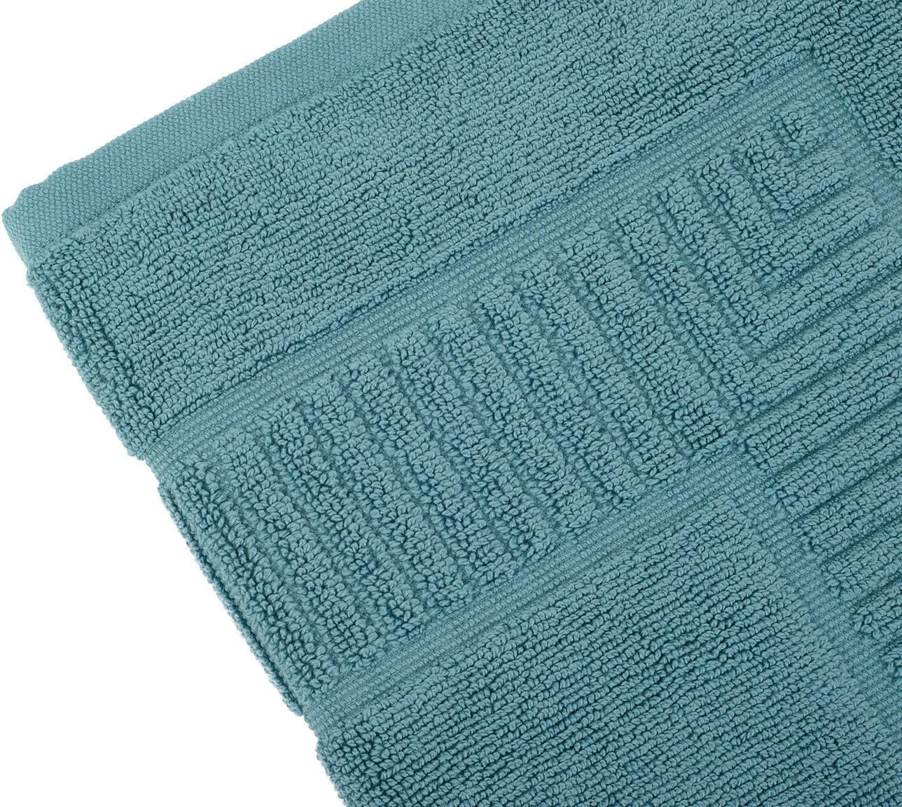 Gözze Badematte »BIO Frottier« Höhe 7 mm beidseitig nutzbar | fußbodenheizungsgeeignet Badvorleger, Frottier-Qualität, mit Bordüre